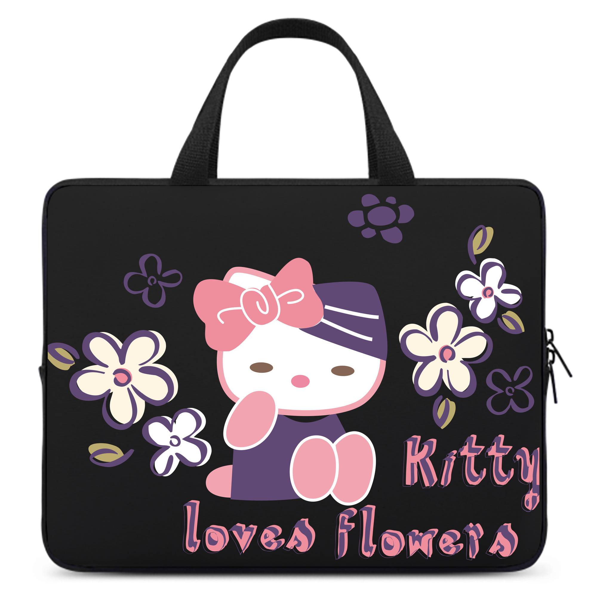 （画像用） Hello Kitty ハローキティ 手提げノートパソコンバッグ