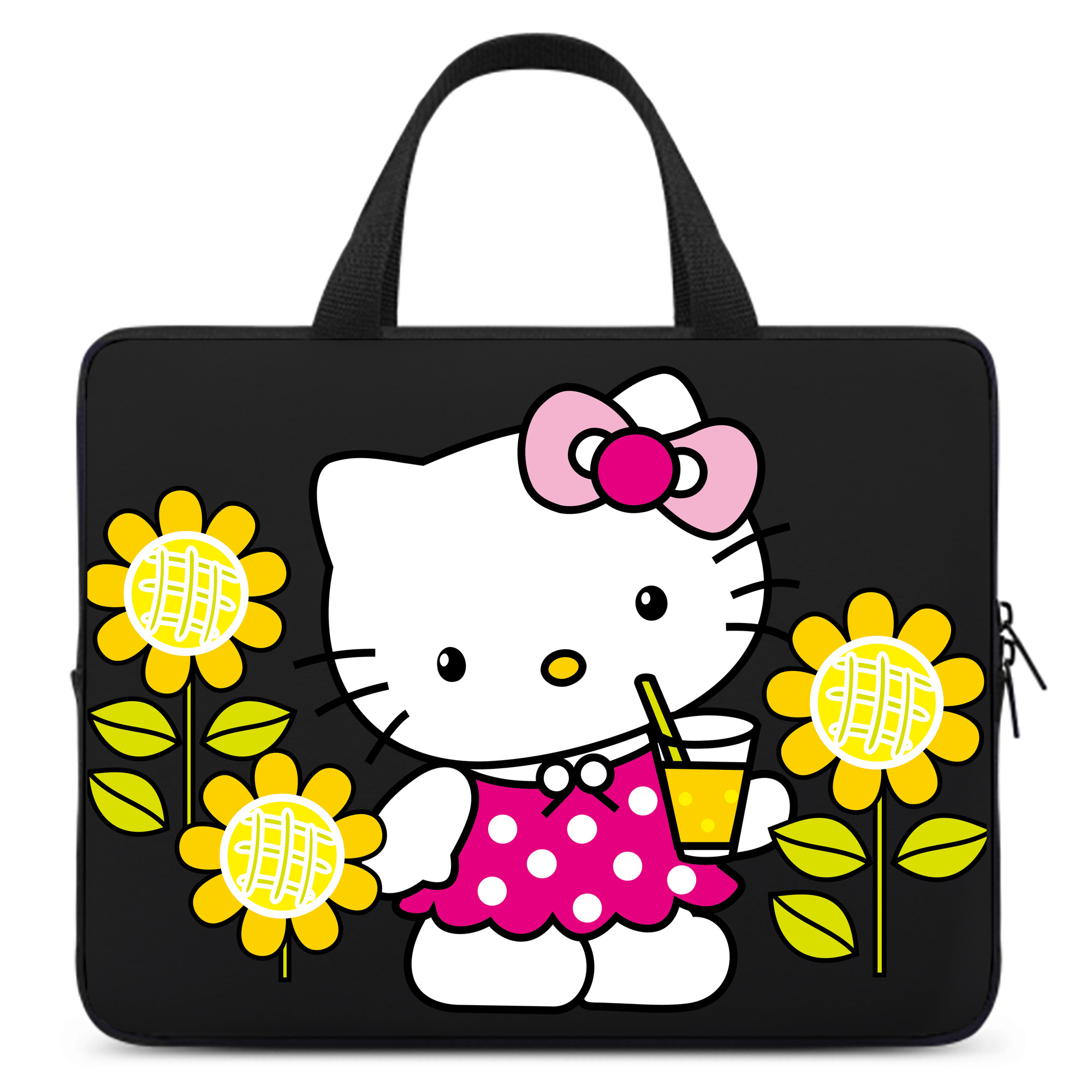 （画像用） Hello Kitty ハローキティ 手提げノートパソコンバッグ