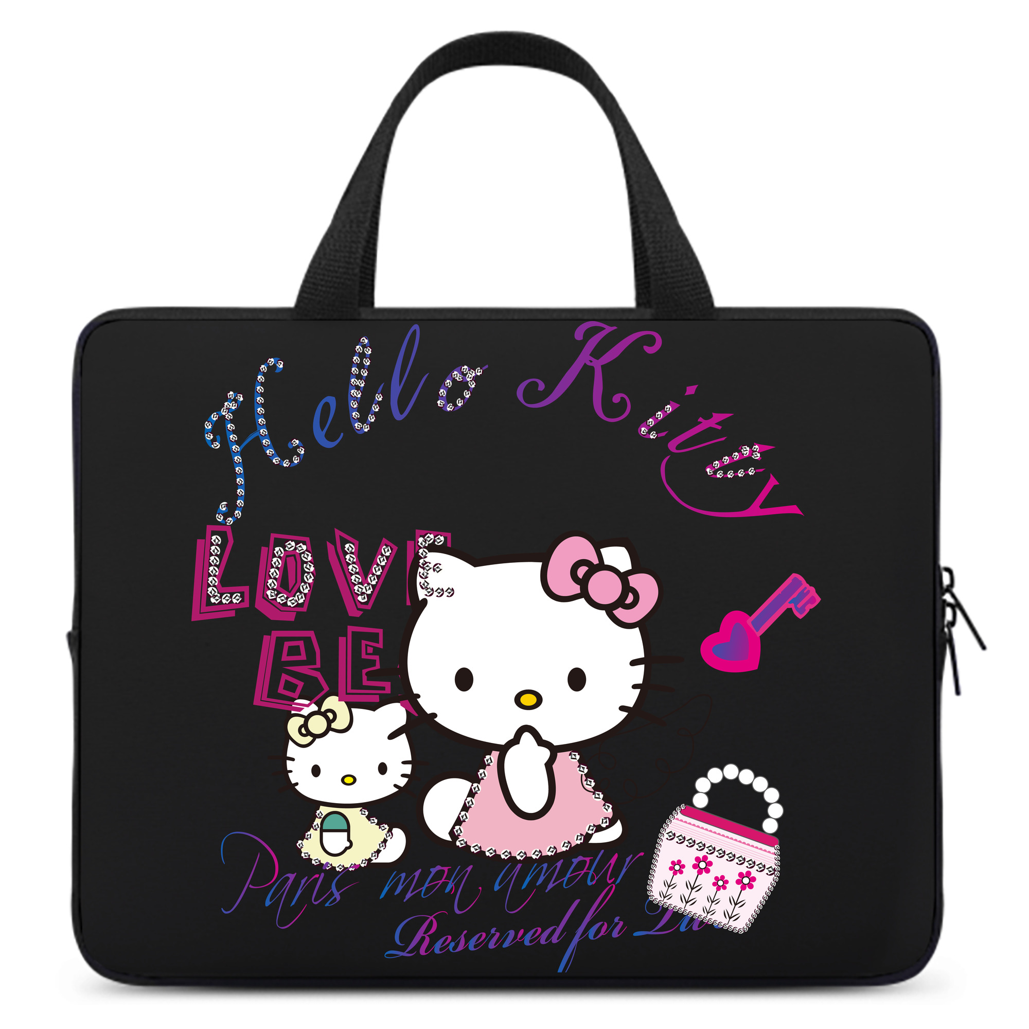 （画像用） Hello Kitty ハローキティ 手提げノートパソコンバッグ