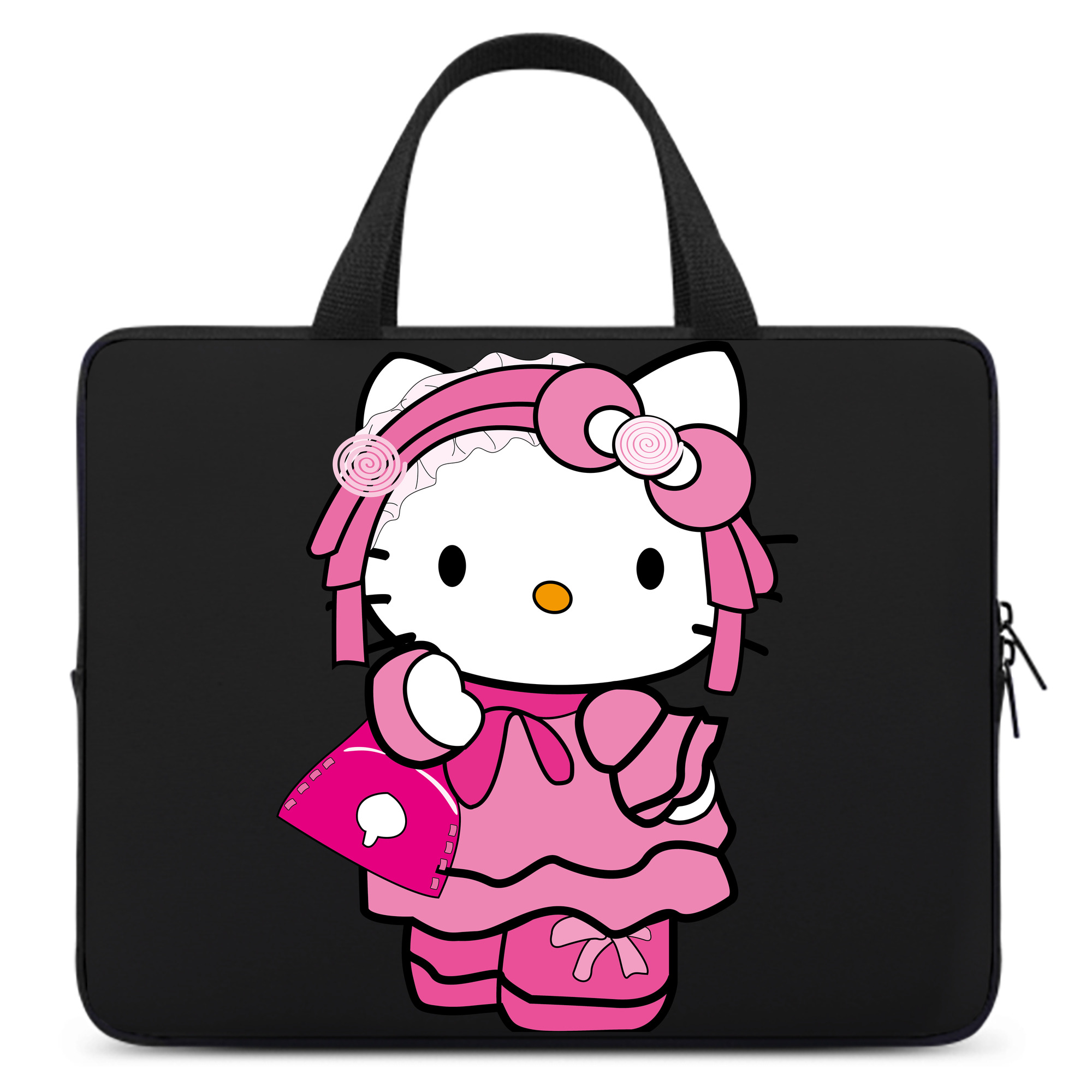 （画像用） Hello Kitty ハローキティ 手提げノートパソコンバッグ