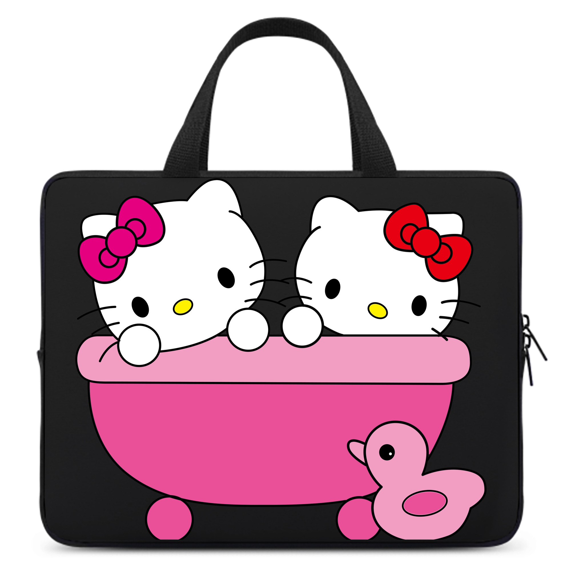 （画像用） Hello Kitty ハローキティ 手提げノートパソコンバッグ