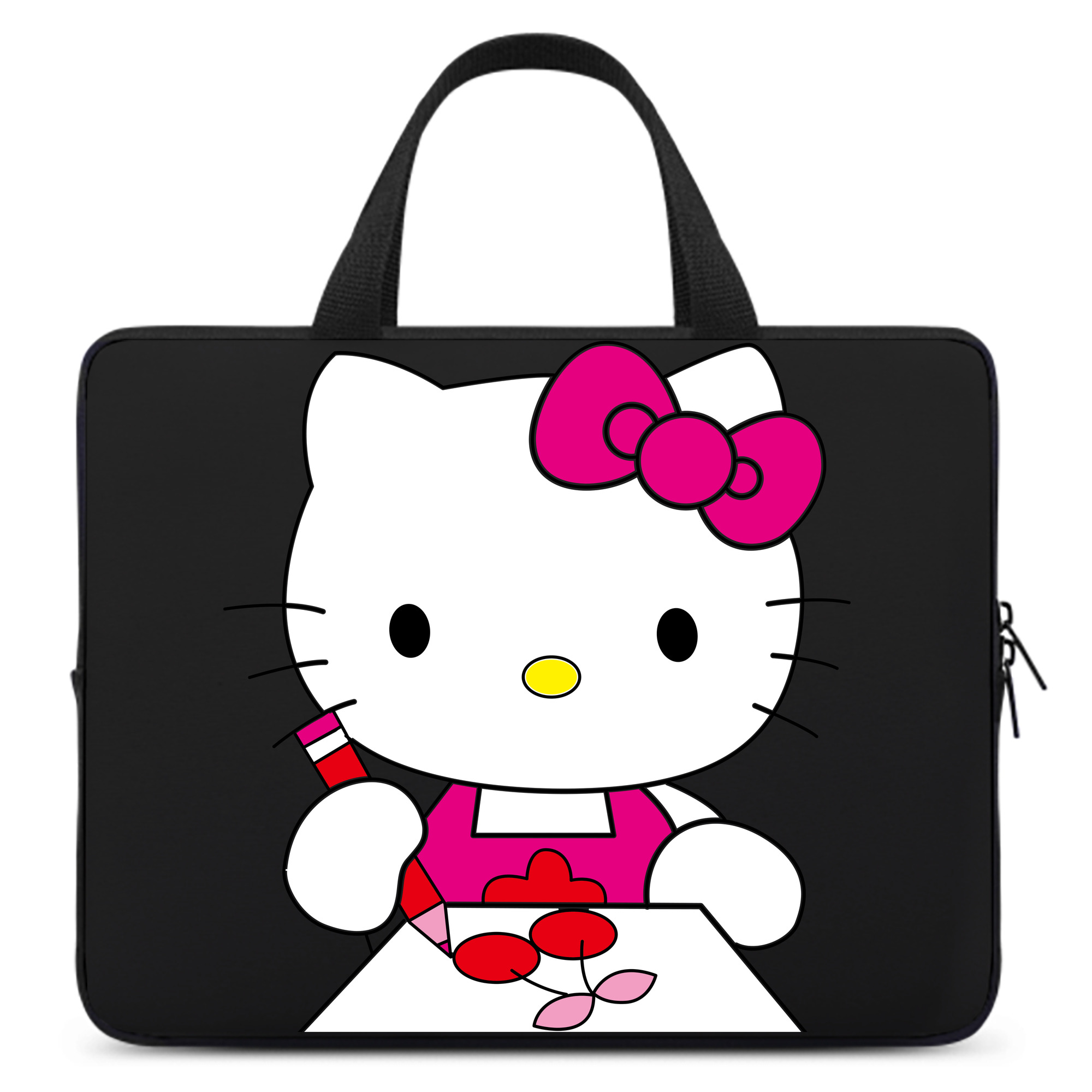 （画像用） Hello Kitty ハローキティ 手提げノートパソコンバッグ