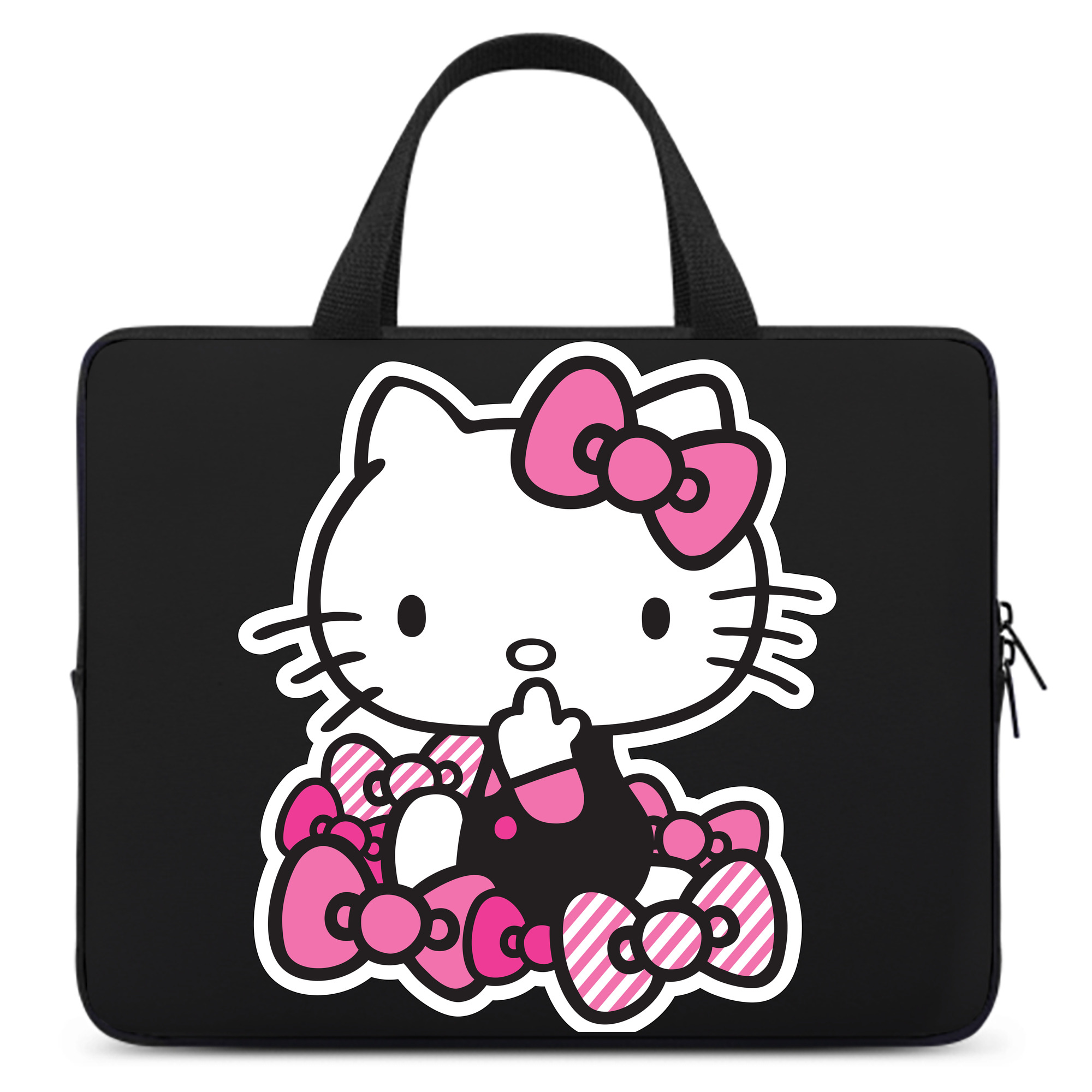 （画像用） Hello Kitty ハローキティ 手提げノートパソコンバッグ