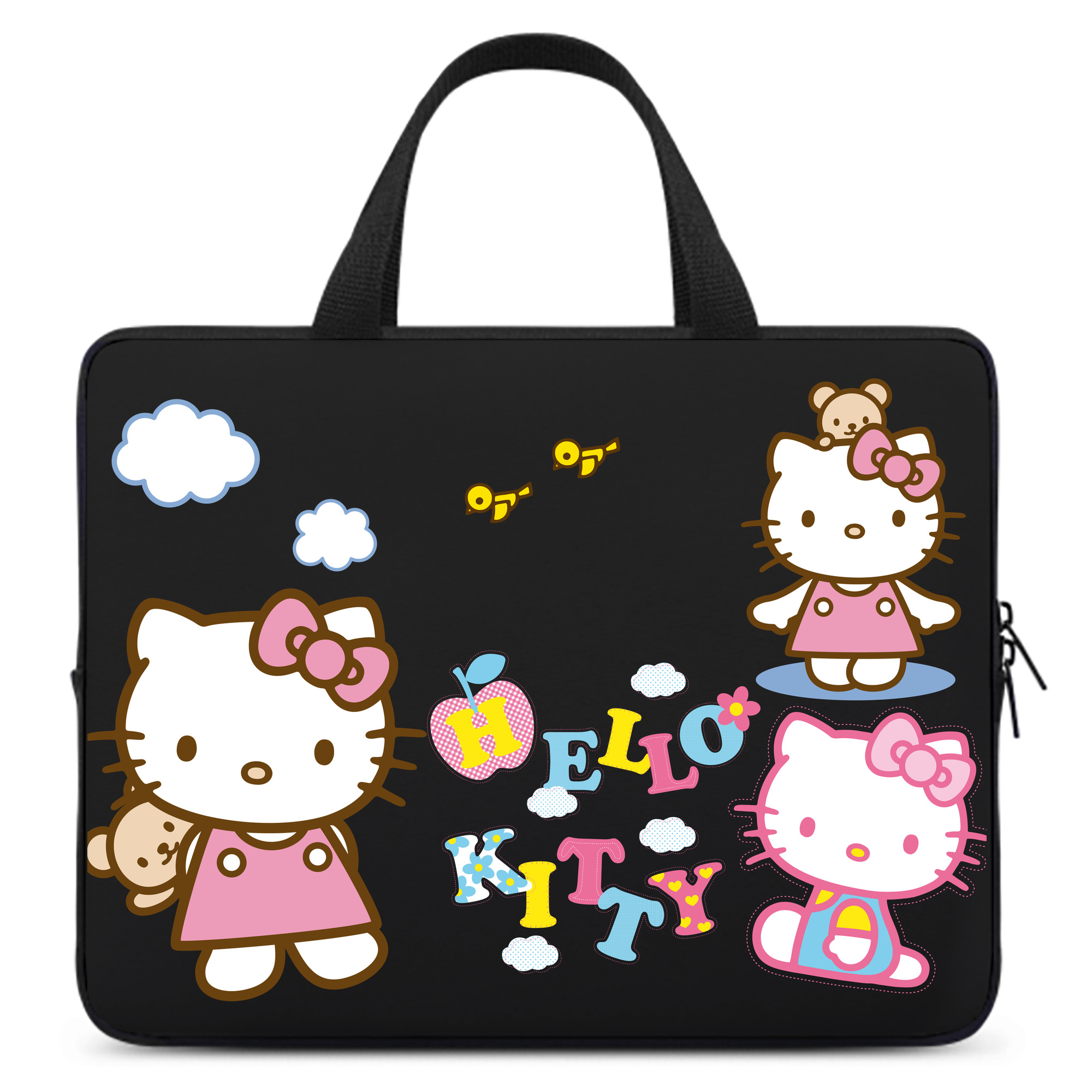 （画像用） Hello Kitty ハローキティ 手提げノートパソコンバッグ