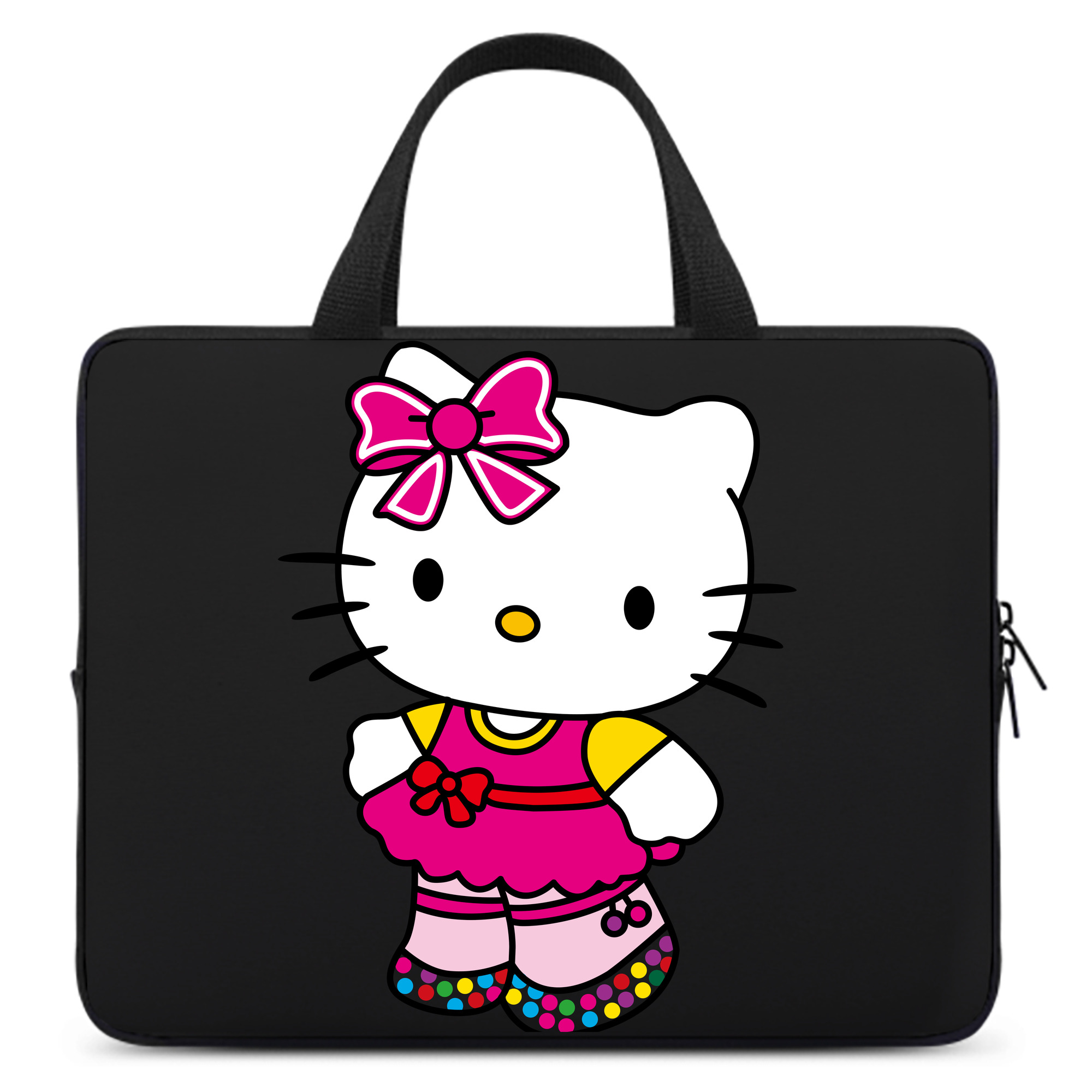（画像用） Hello Kitty ハローキティ 手提げノートパソコンバッグ