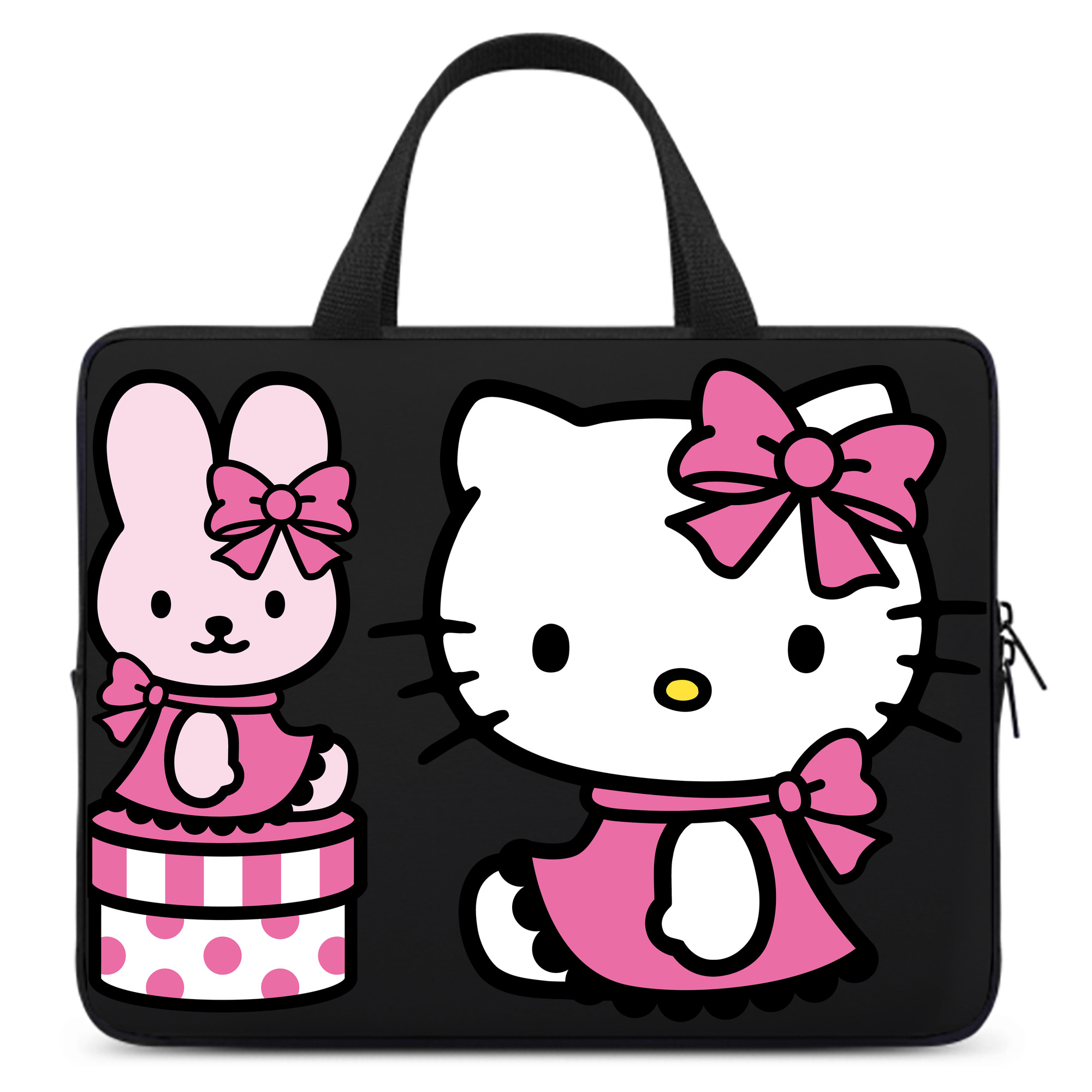 （画像用） Hello Kitty ハローキティ 手提げノートパソコンバッグ