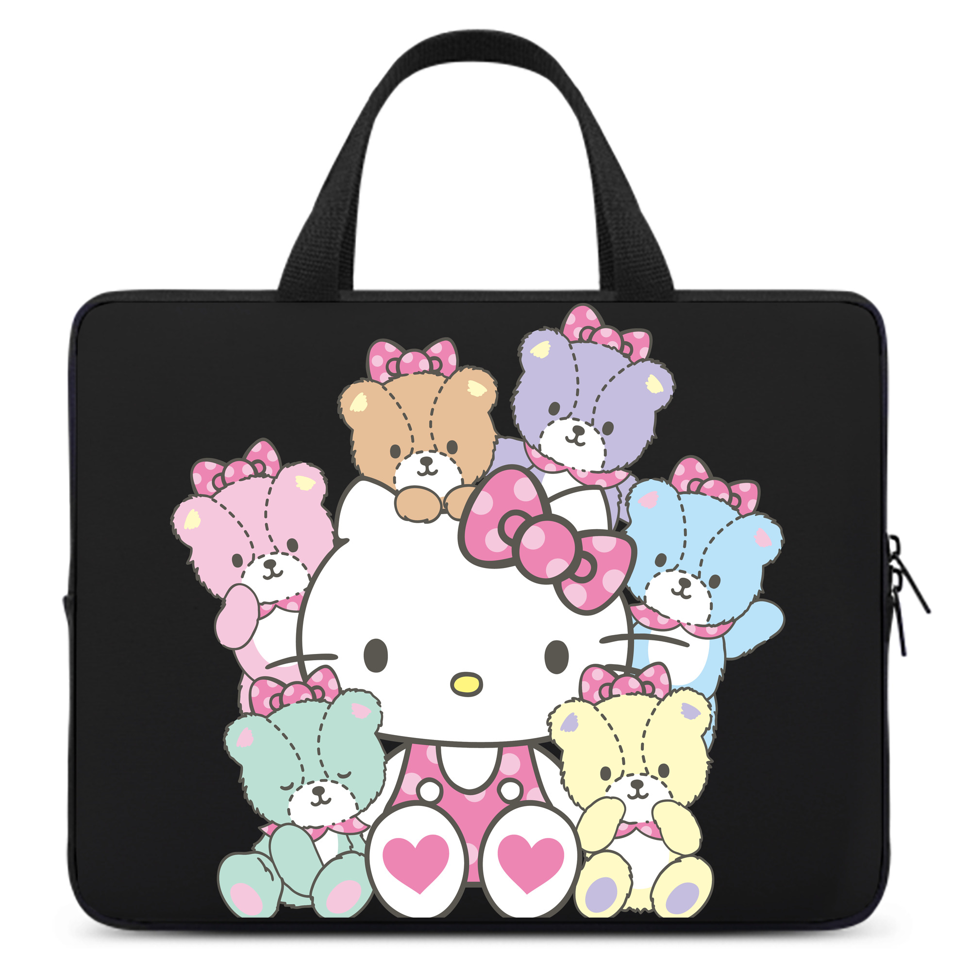（画像用） Hello Kitty ハローキティ 手提げノートパソコンバッグ