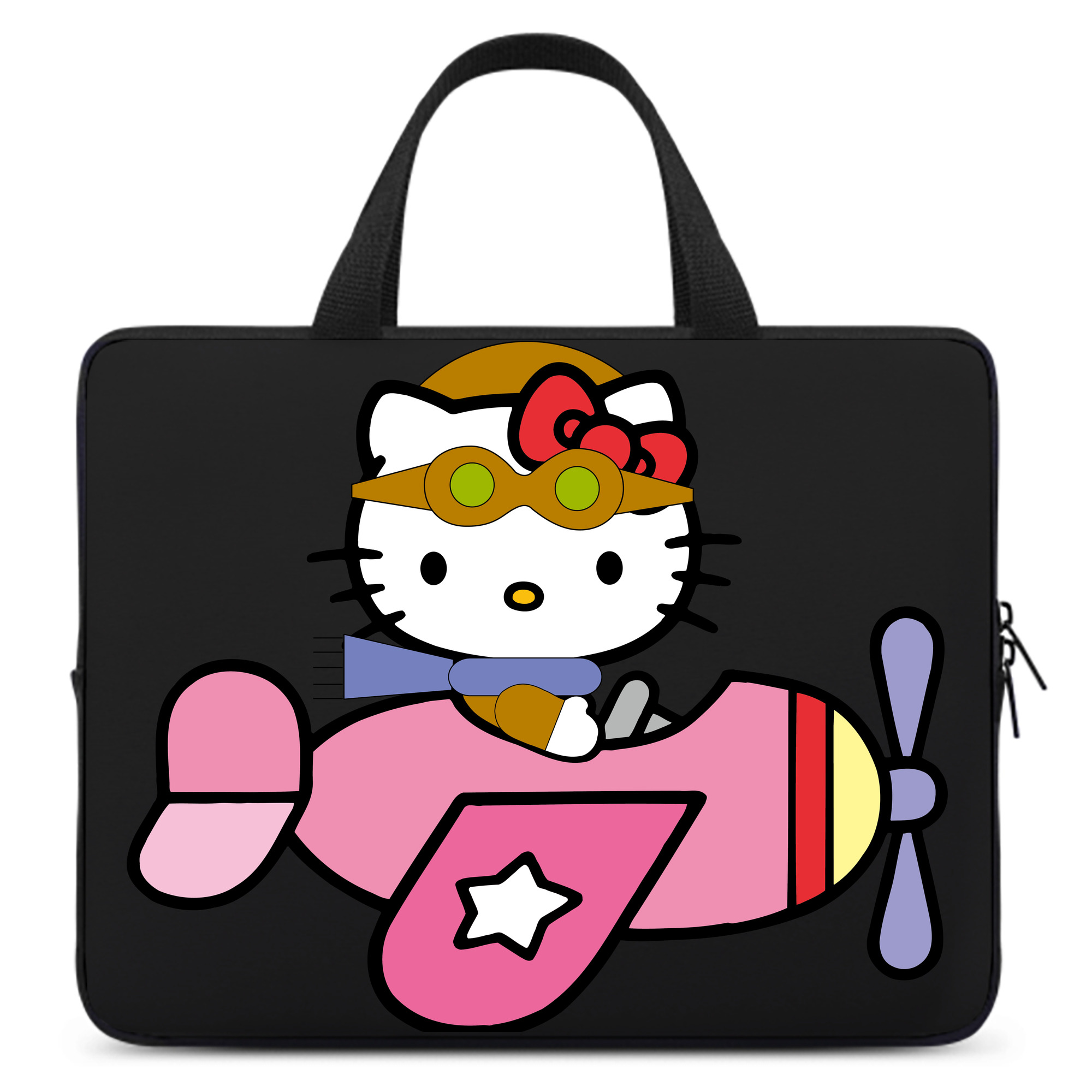 （画像用） Hello Kitty ハローキティ 手提げノートパソコンバッグ