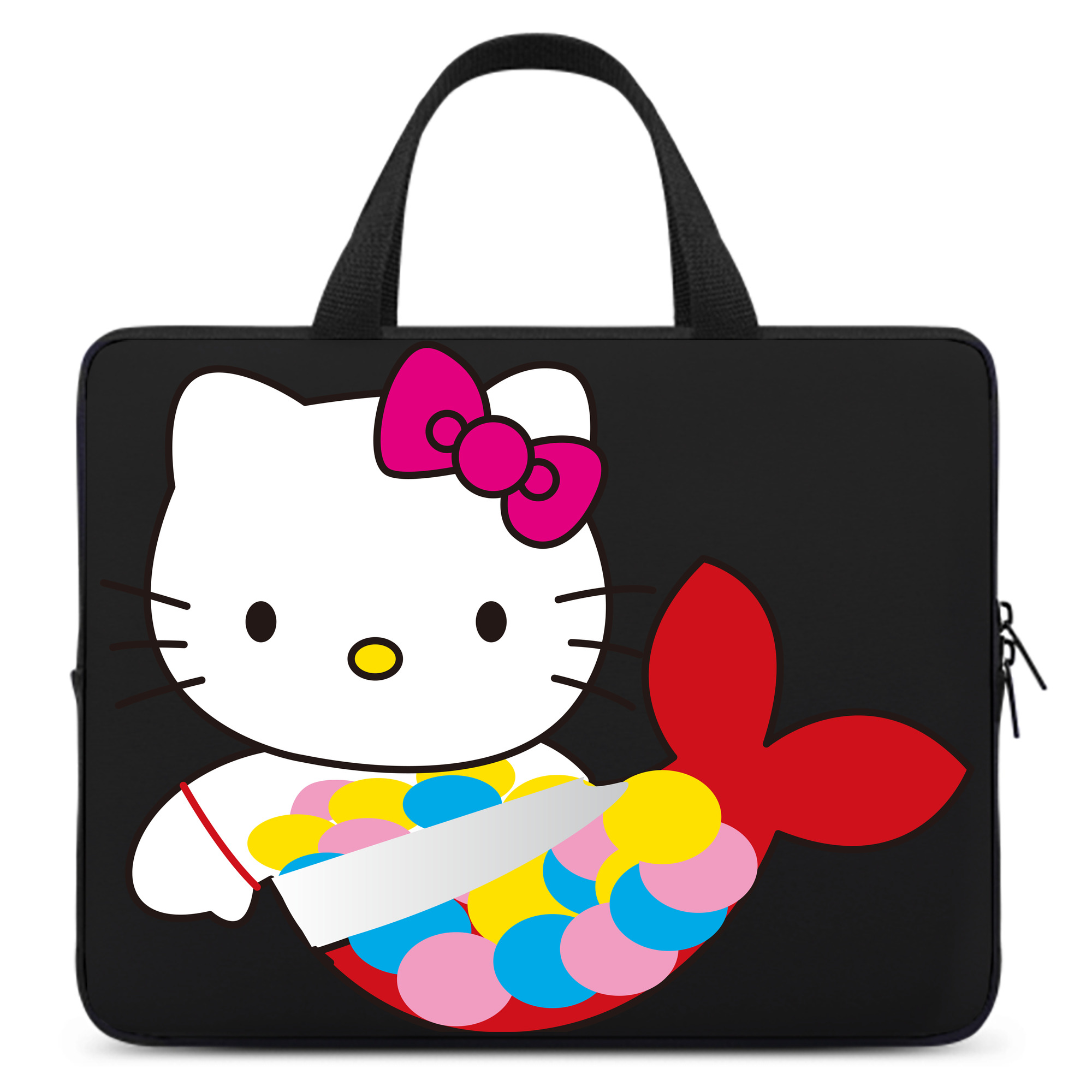 （画像用） Hello Kitty ハローキティ 手提げノートパソコンバッグ