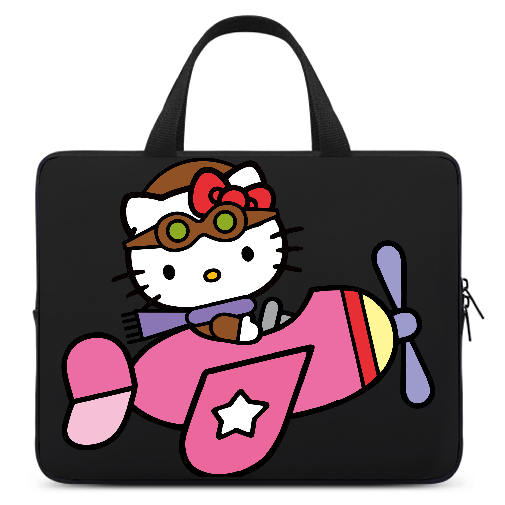 （画像用） Hello Kitty ハローキティ 手提げノートパソコンバッグ