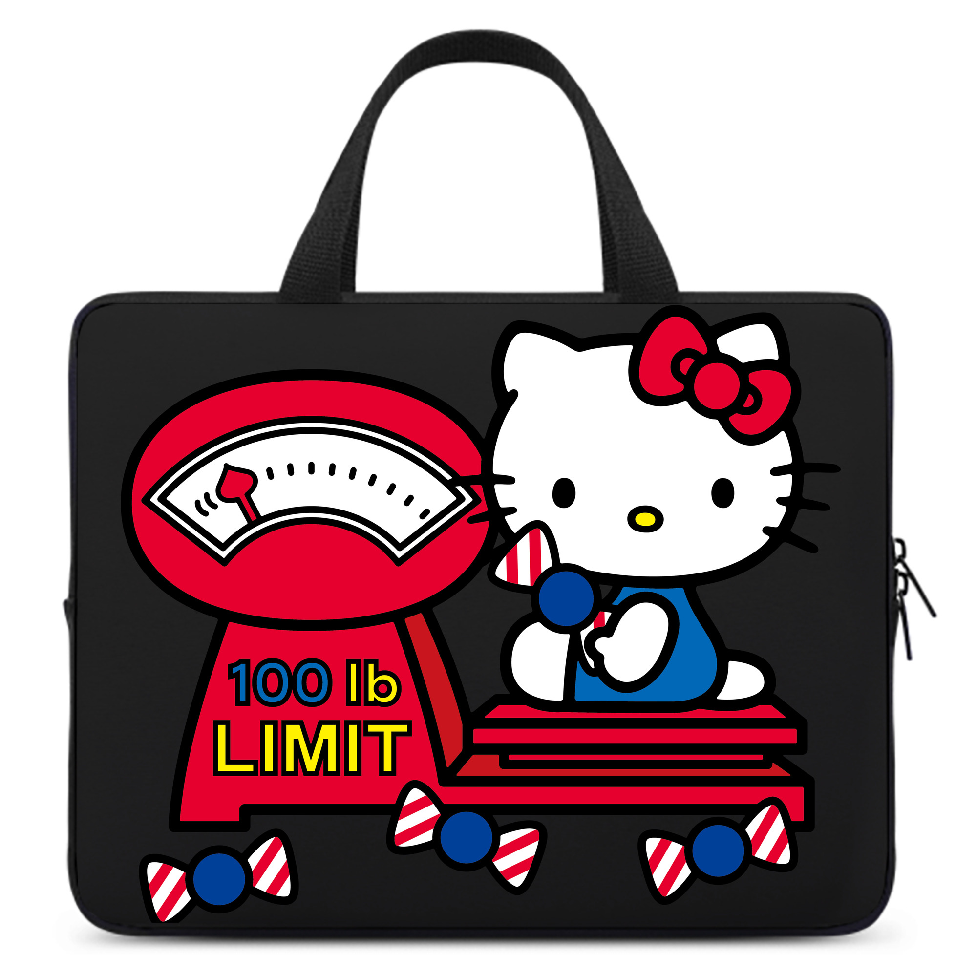 （画像用） Hello Kitty ハローキティ 手提げノートパソコンバッグ