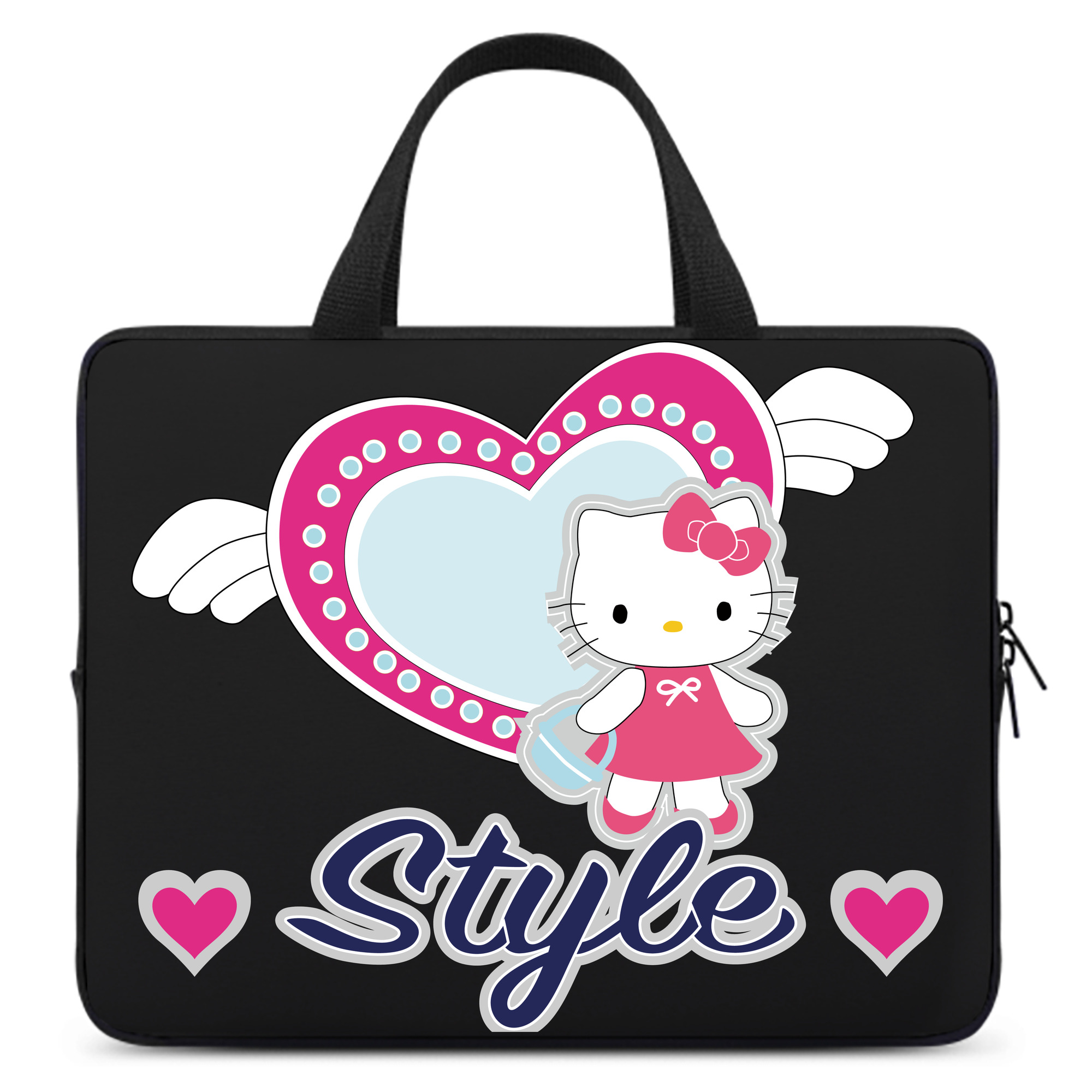 （画像用） Hello Kitty ハローキティ 手提げノートパソコンバッグ