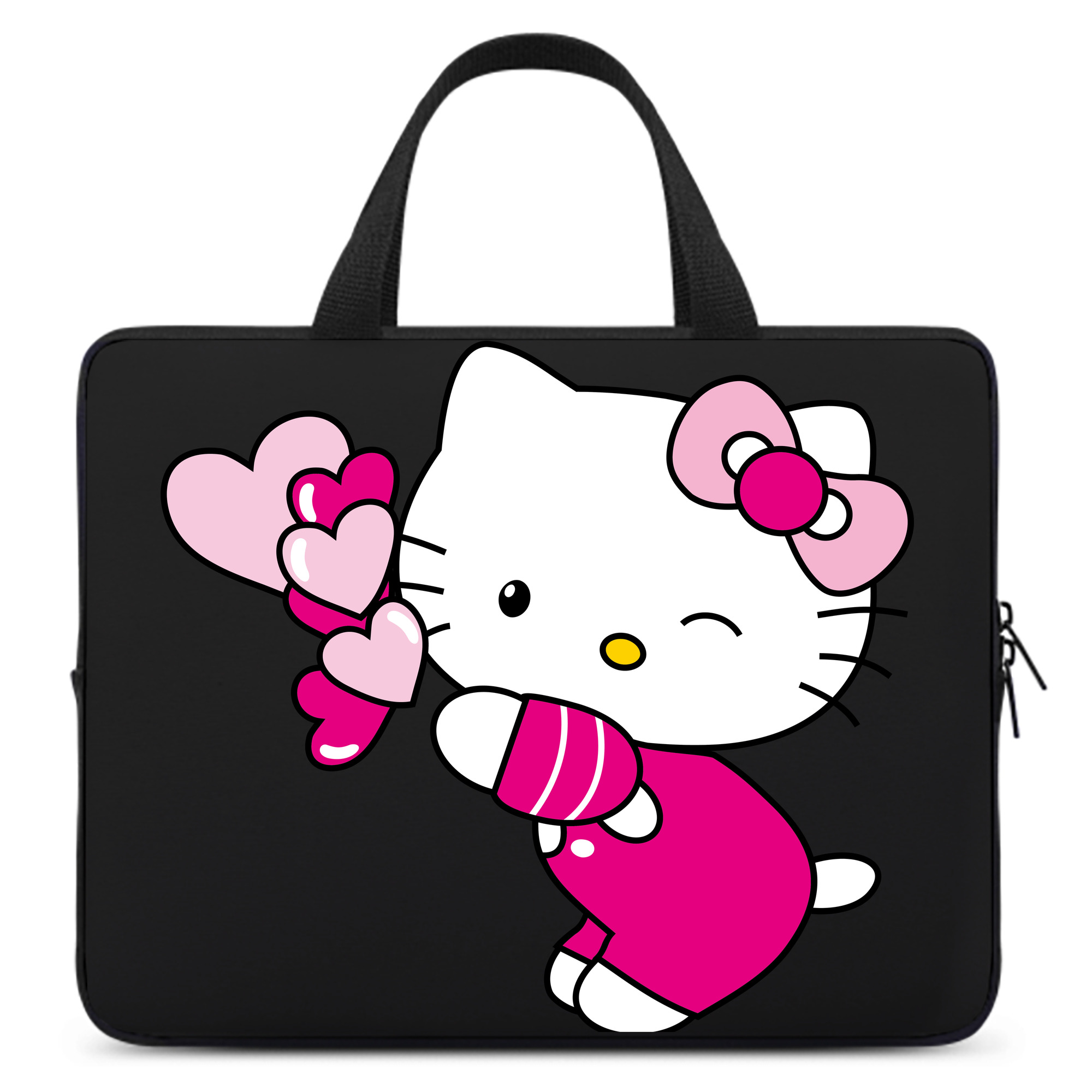 （画像用） Hello Kitty ハローキティ 手提げノートパソコンバッグ