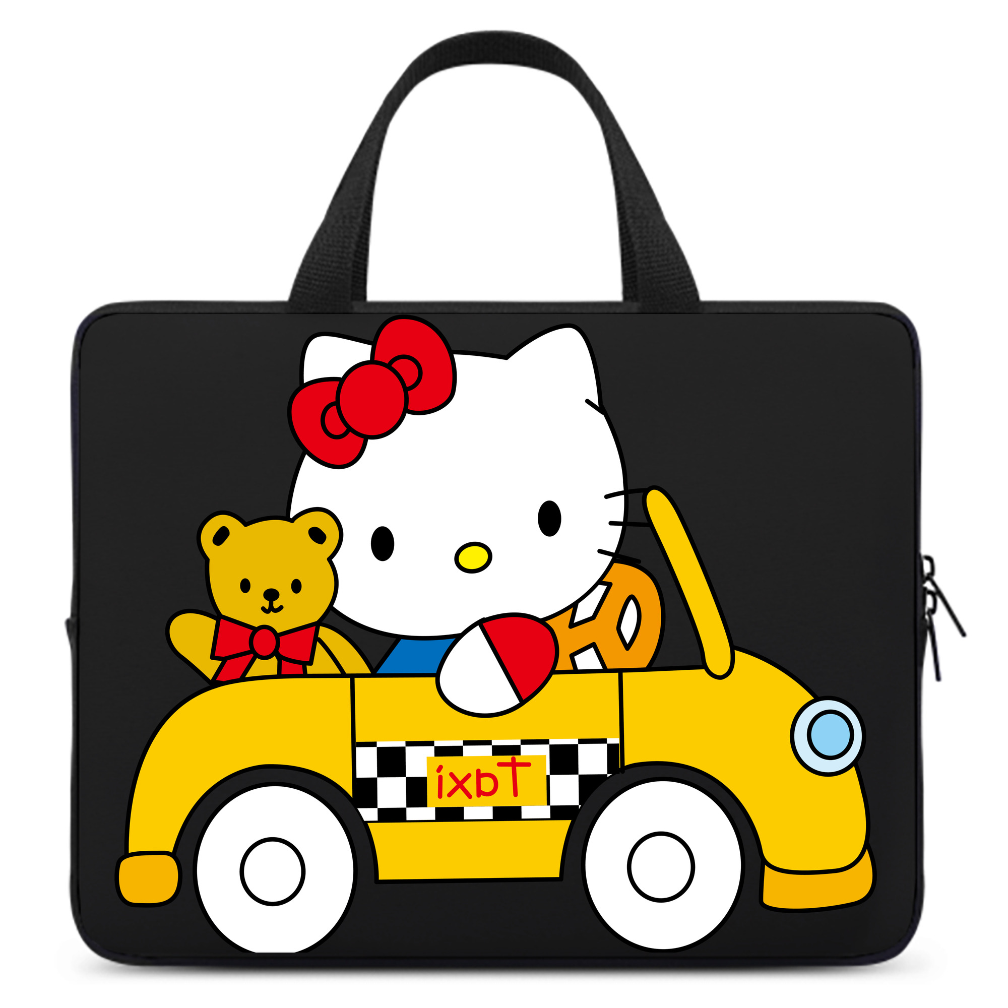 （画像用） Hello Kitty ハローキティ 手提げノートパソコンバッグ