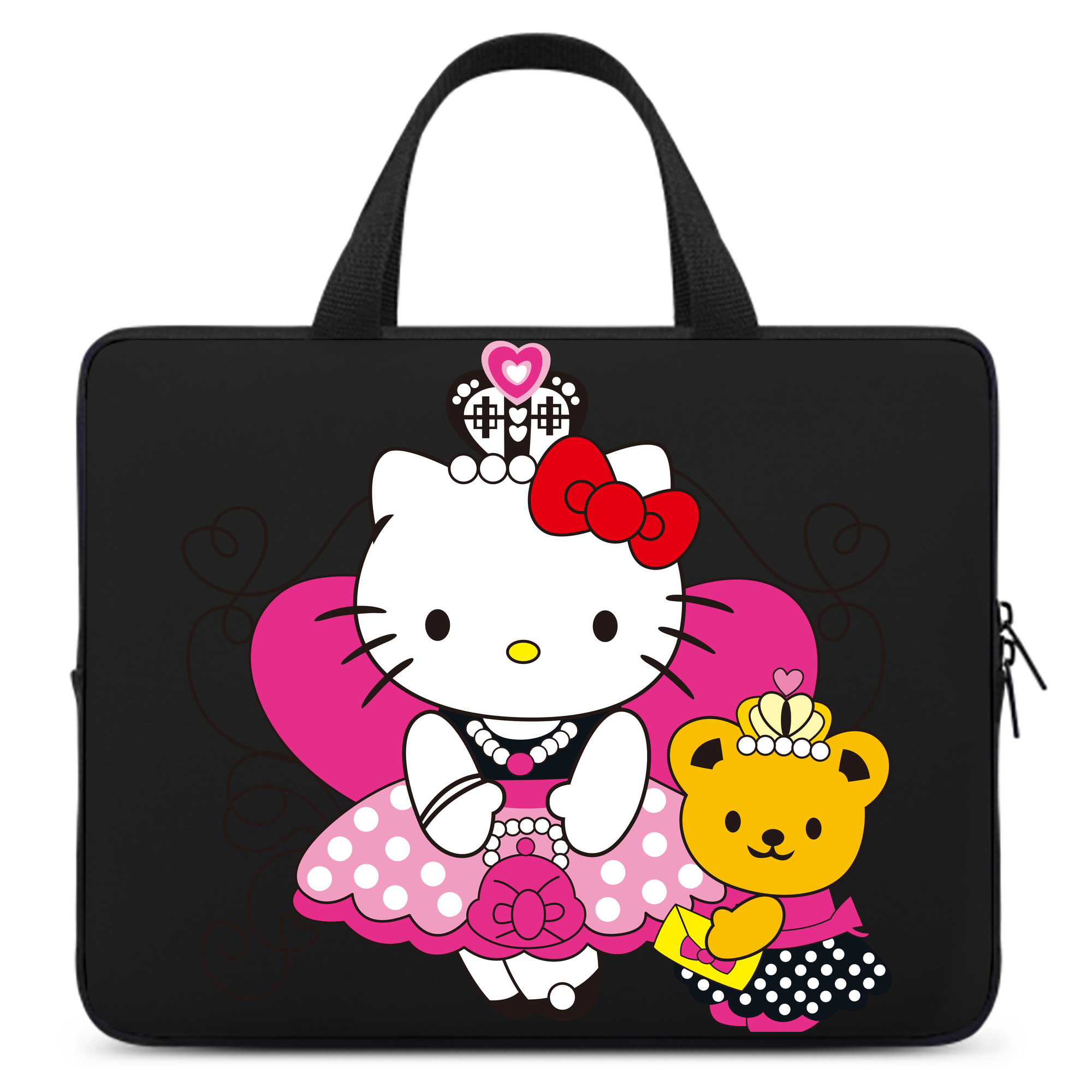 （画像用） Hello Kitty ハローキティ 手提げノートパソコンバッグ