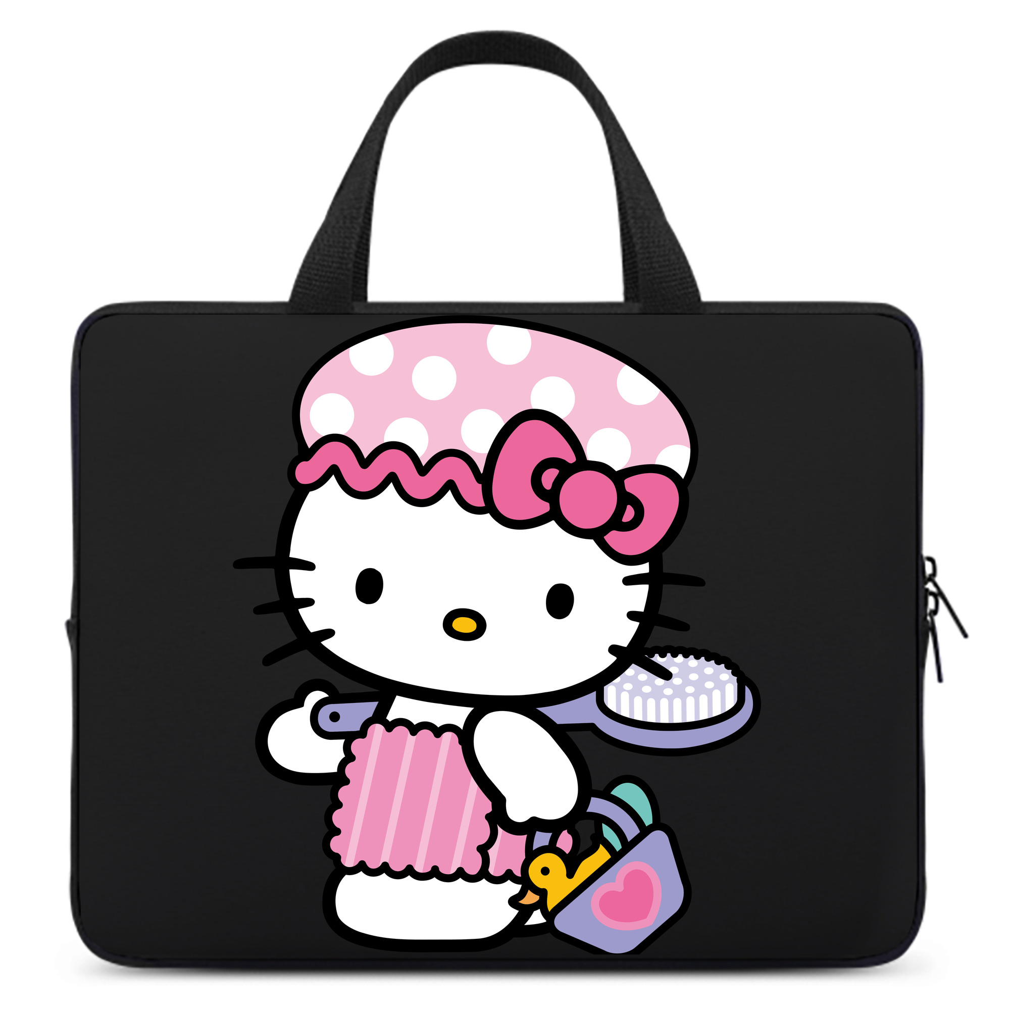 （画像用） Hello Kitty ハローキティ 手提げノートパソコンバッグ