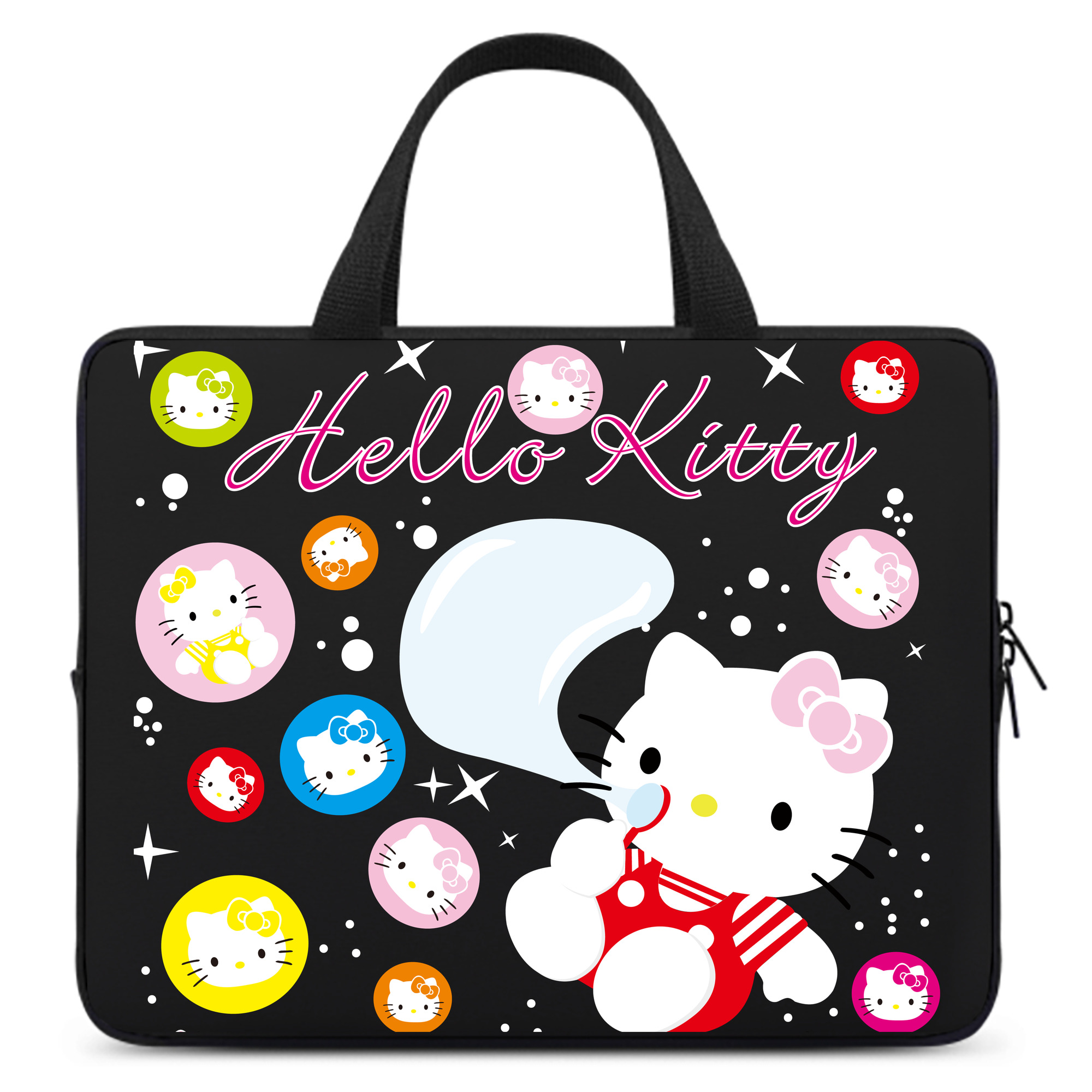 （画像用） Hello Kitty ハローキティ 手提げノートパソコンバッグ