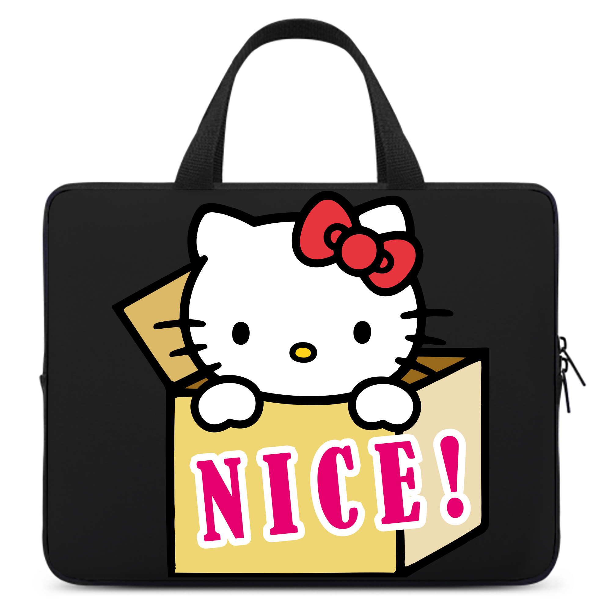 （画像用） Hello Kitty ハローキティ 手提げノートパソコンバッグ
