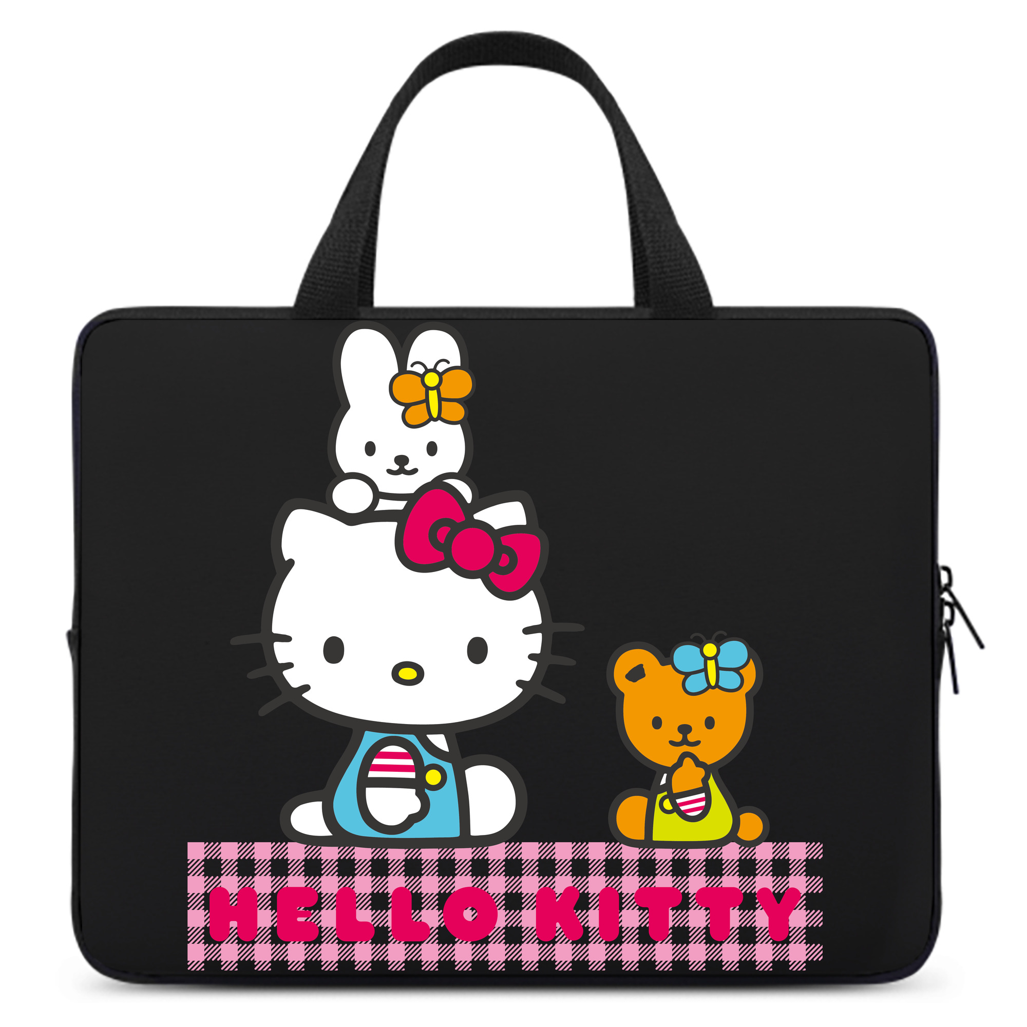（画像用） Hello Kitty ハローキティ 手提げノートパソコンバッグ