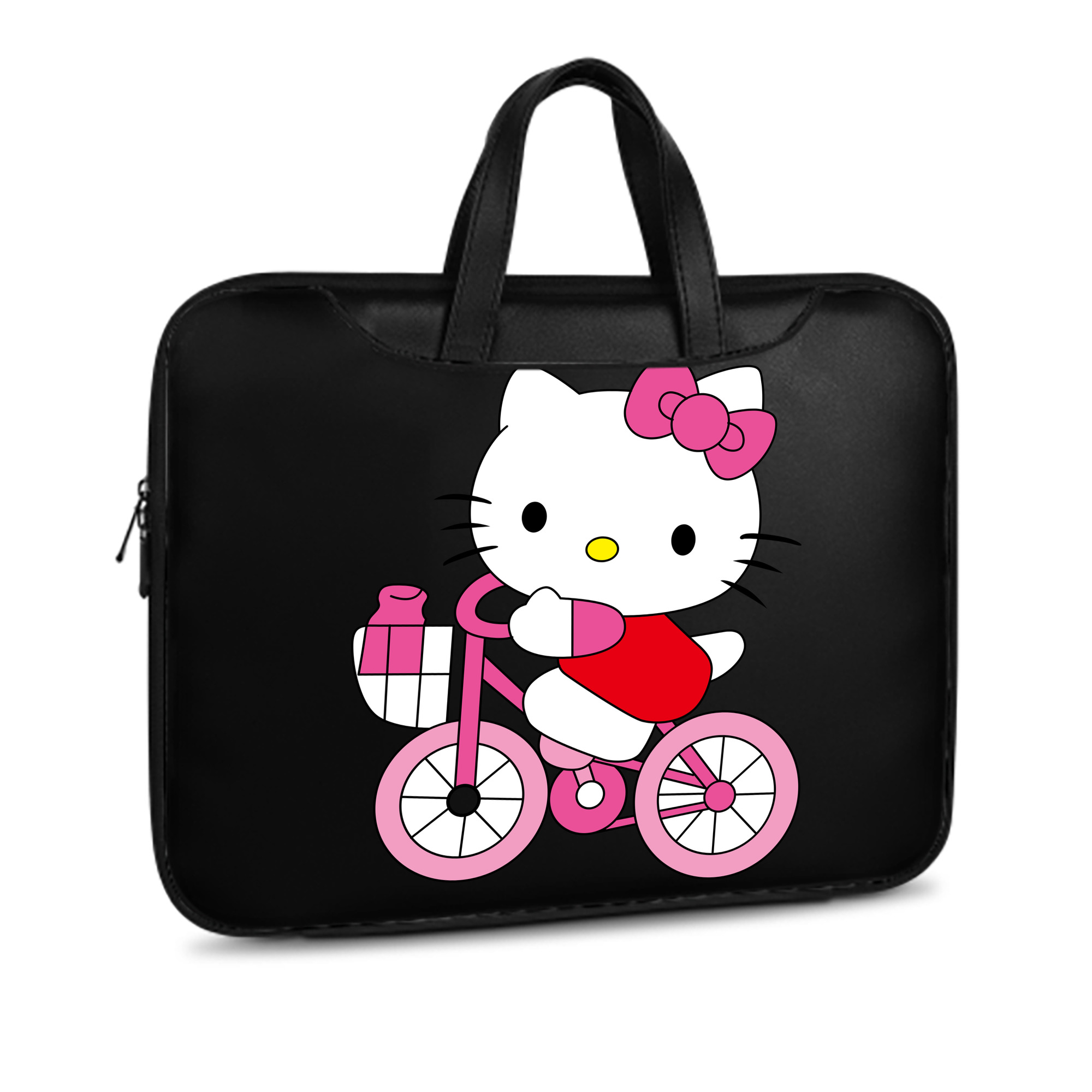 （画像用） Hello Kitty ハローキティ レザーラップトップバッグ　ノートパソコンケース