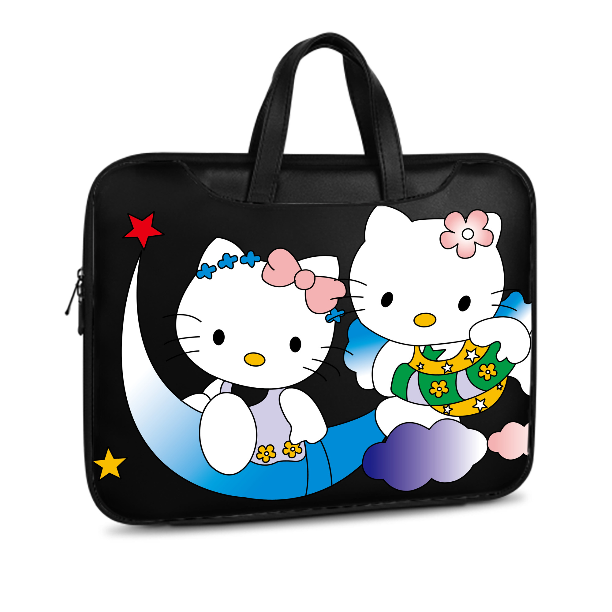 （画像用） Hello Kitty ハローキティ レザーラップトップバッグ　ノートパソコンケース