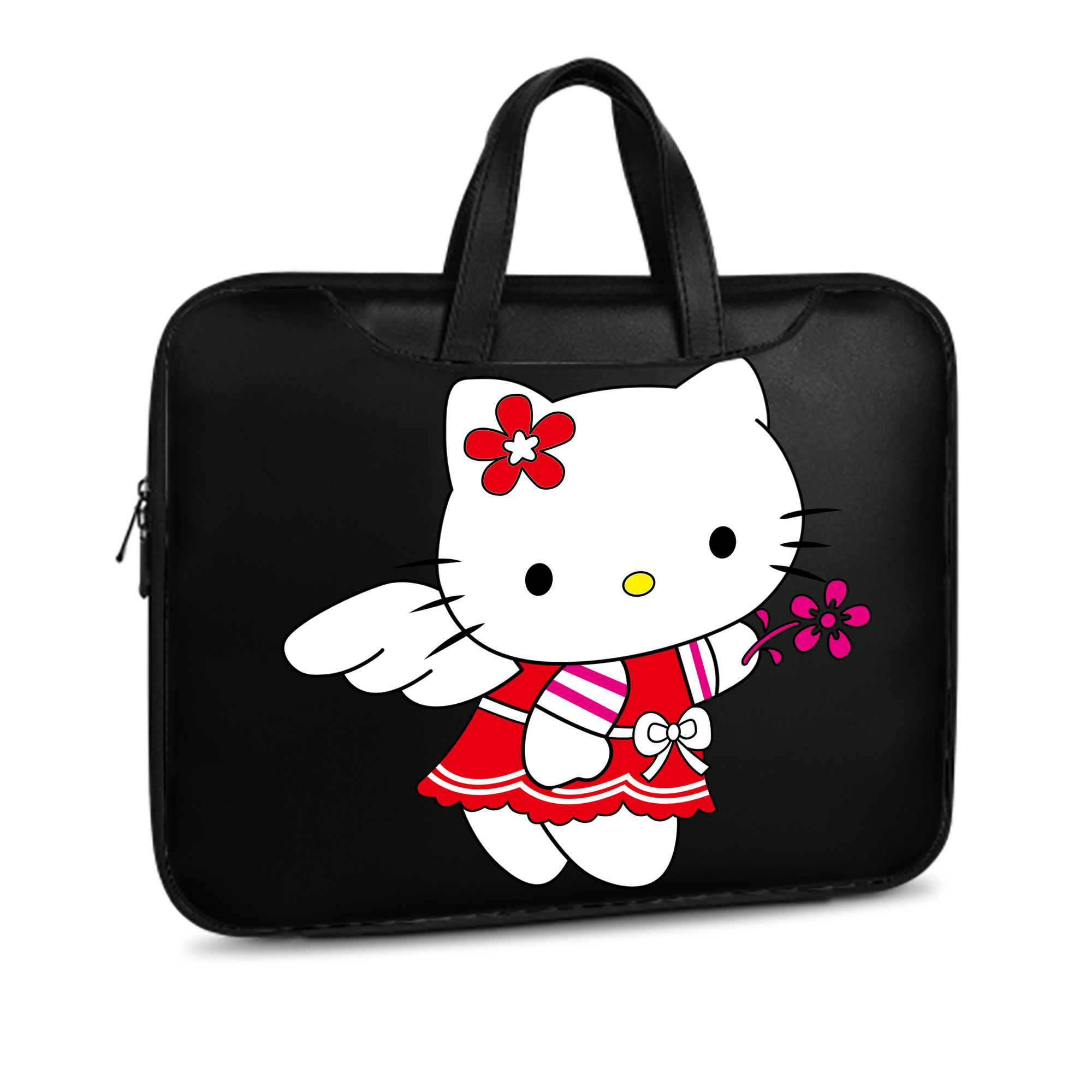 （画像用） Hello Kitty ハローキティ レザーラップトップバッグ　ノートパソコンケース