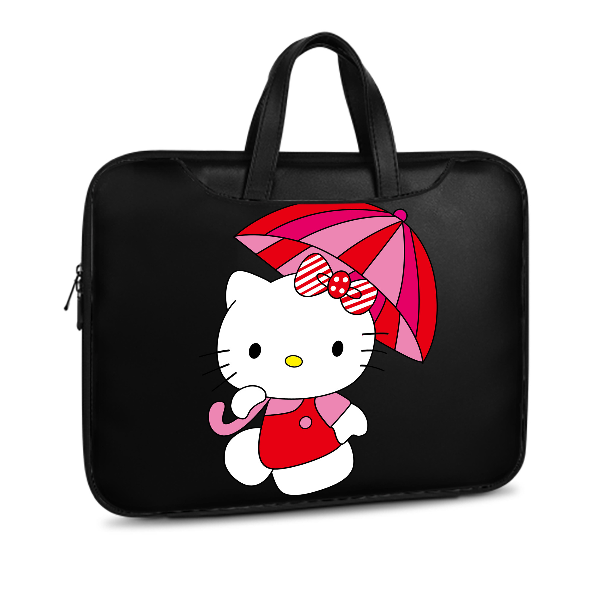 （画像用） Hello Kitty ハローキティ レザーラップトップバッグ　ノートパソコンケース