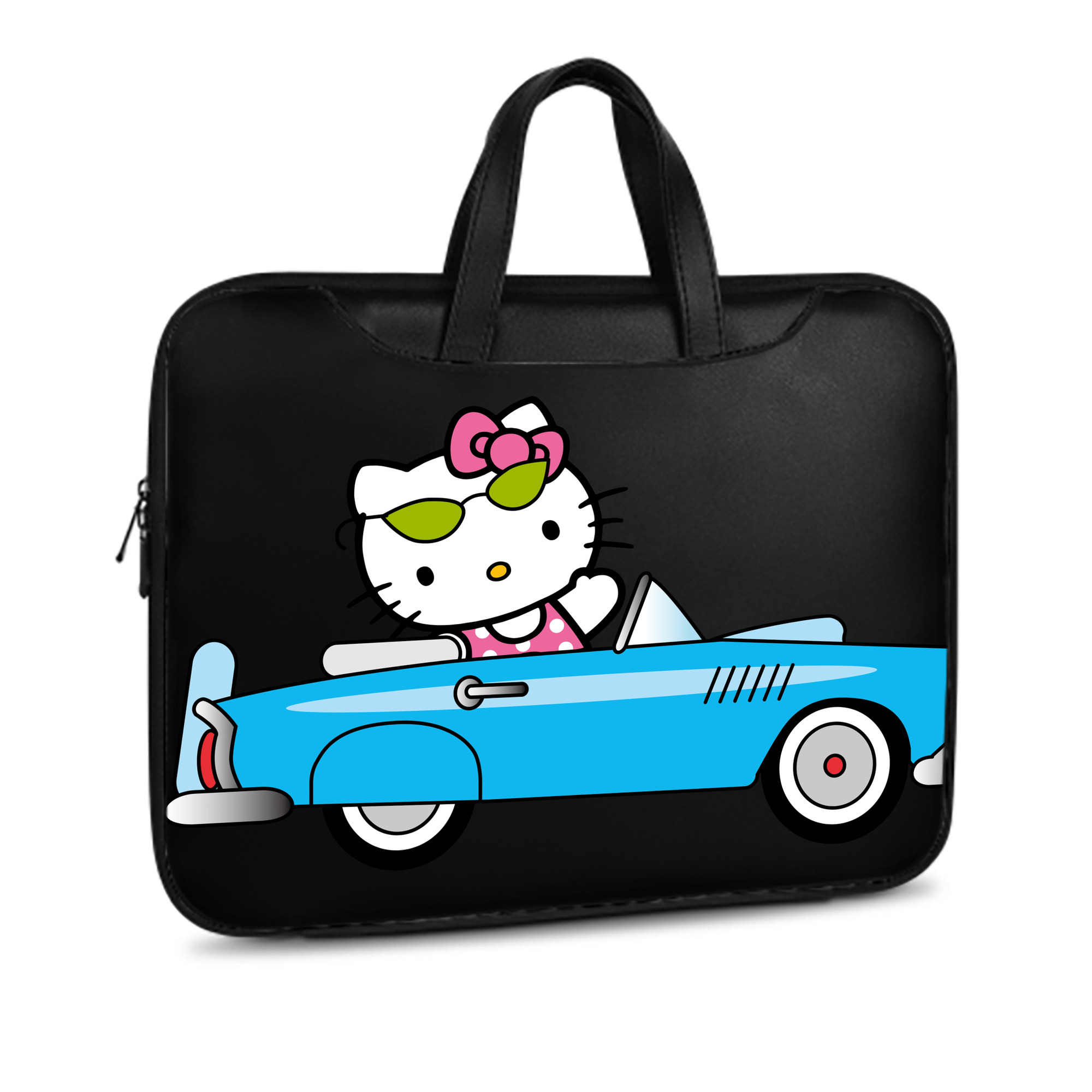 （画像用） Hello Kitty ハローキティ レザーラップトップバッグ　ノートパソコンケース