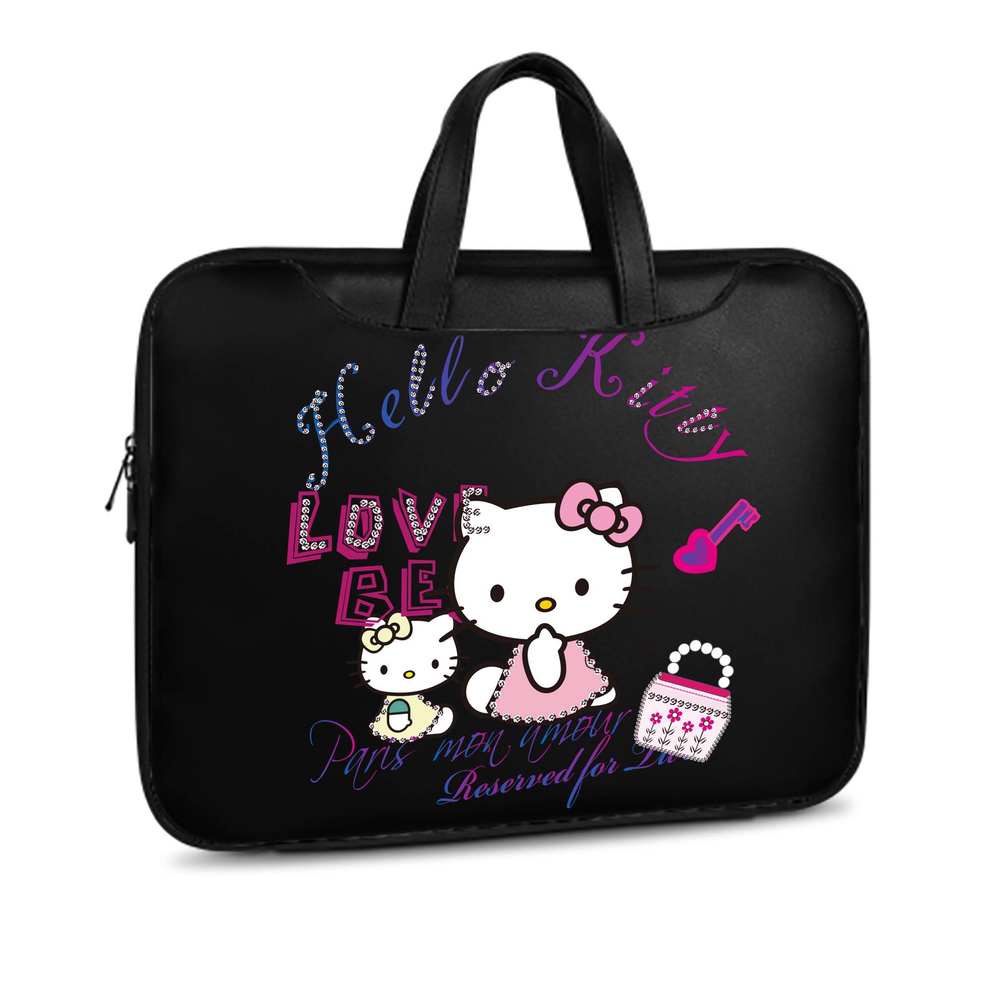 （画像用） Hello Kitty ハローキティ レザーラップトップバッグ　ノートパソコンケース