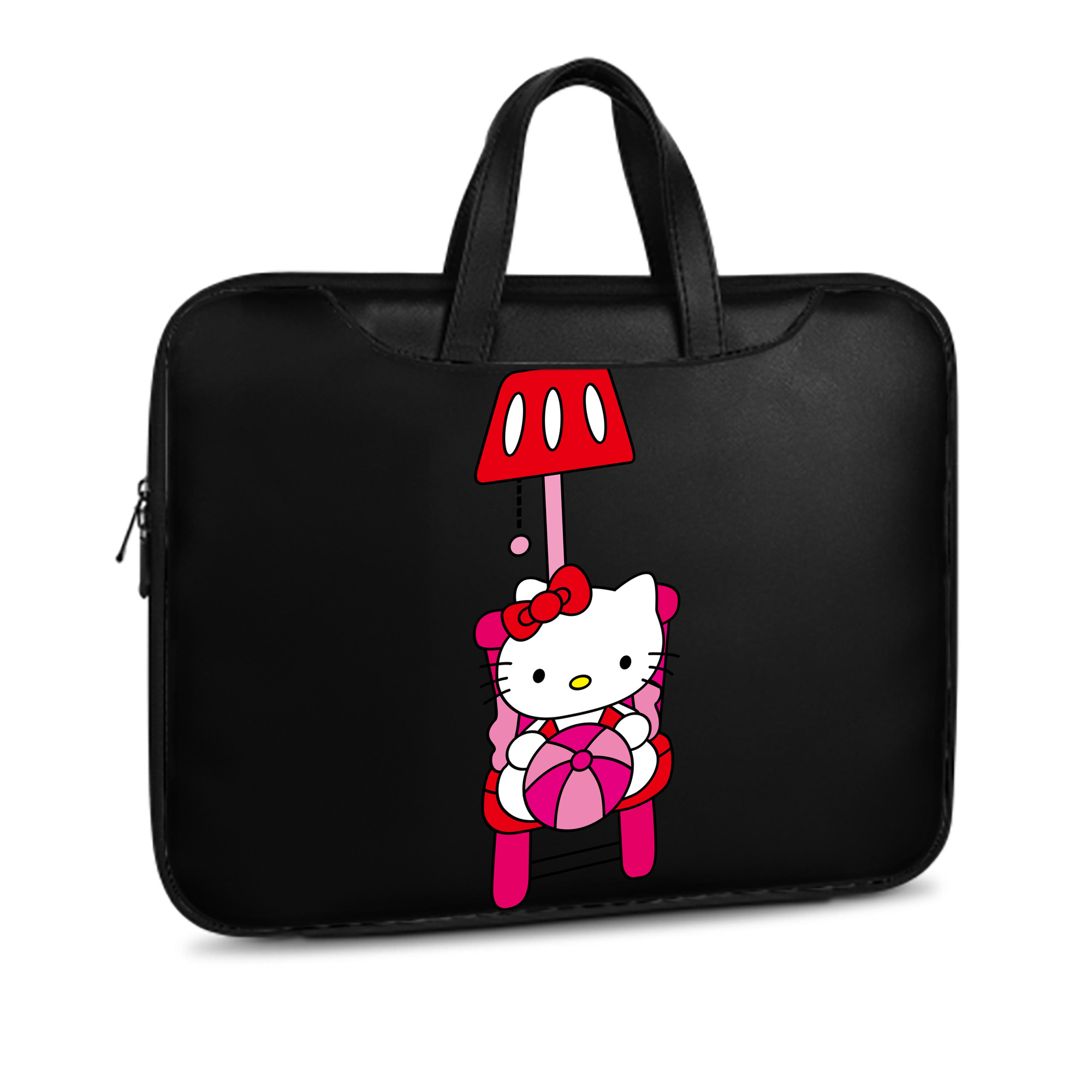 （画像用） Hello Kitty ハローキティ レザーラップトップバッグ　ノートパソコンケース