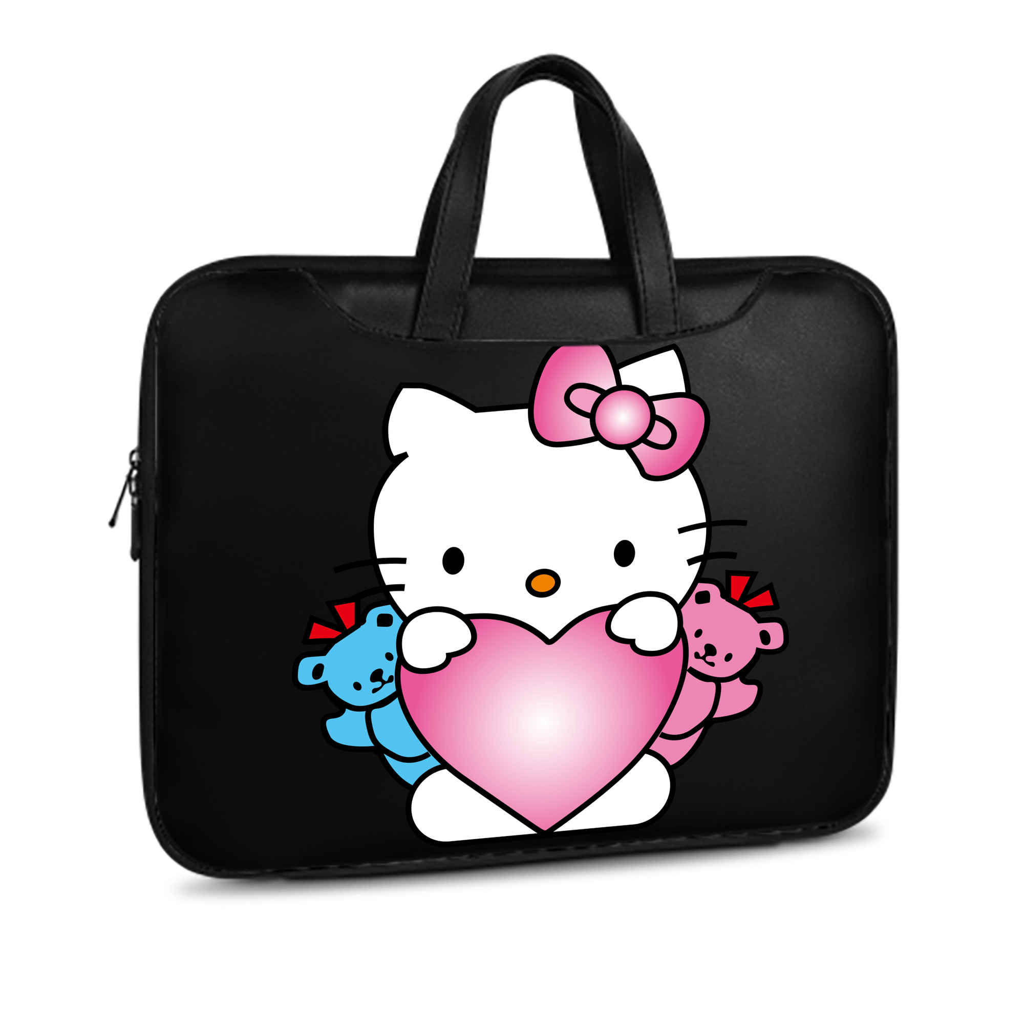 （画像用） Hello Kitty ハローキティ レザーラップトップバッグ　ノートパソコンケース