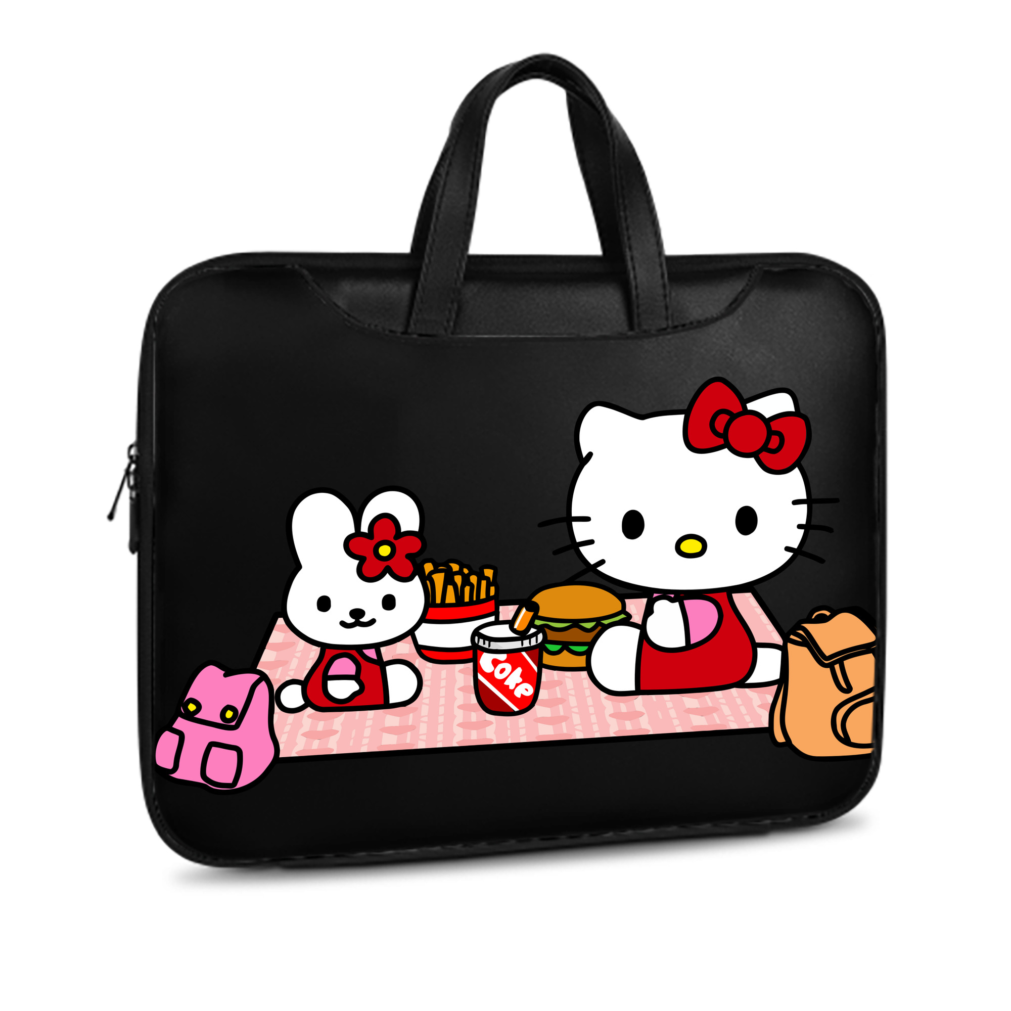 （画像用） Hello Kitty ハローキティ レザーラップトップバッグ　ノートパソコンケース