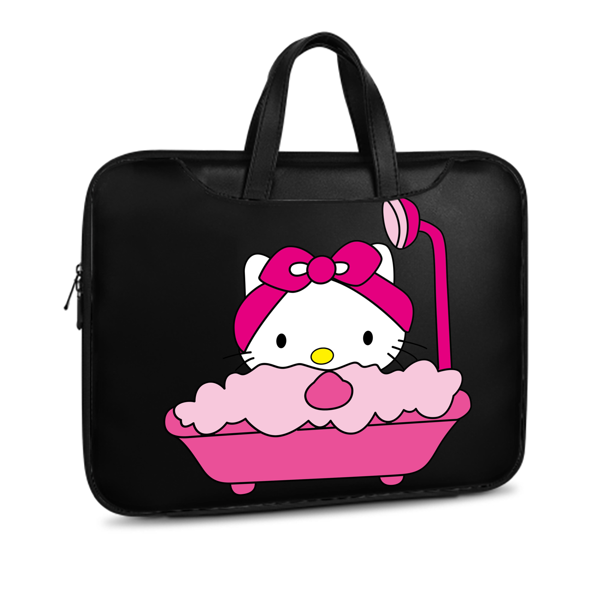 （画像用） Hello Kitty ハローキティ レザーラップトップバッグ　ノートパソコンケース