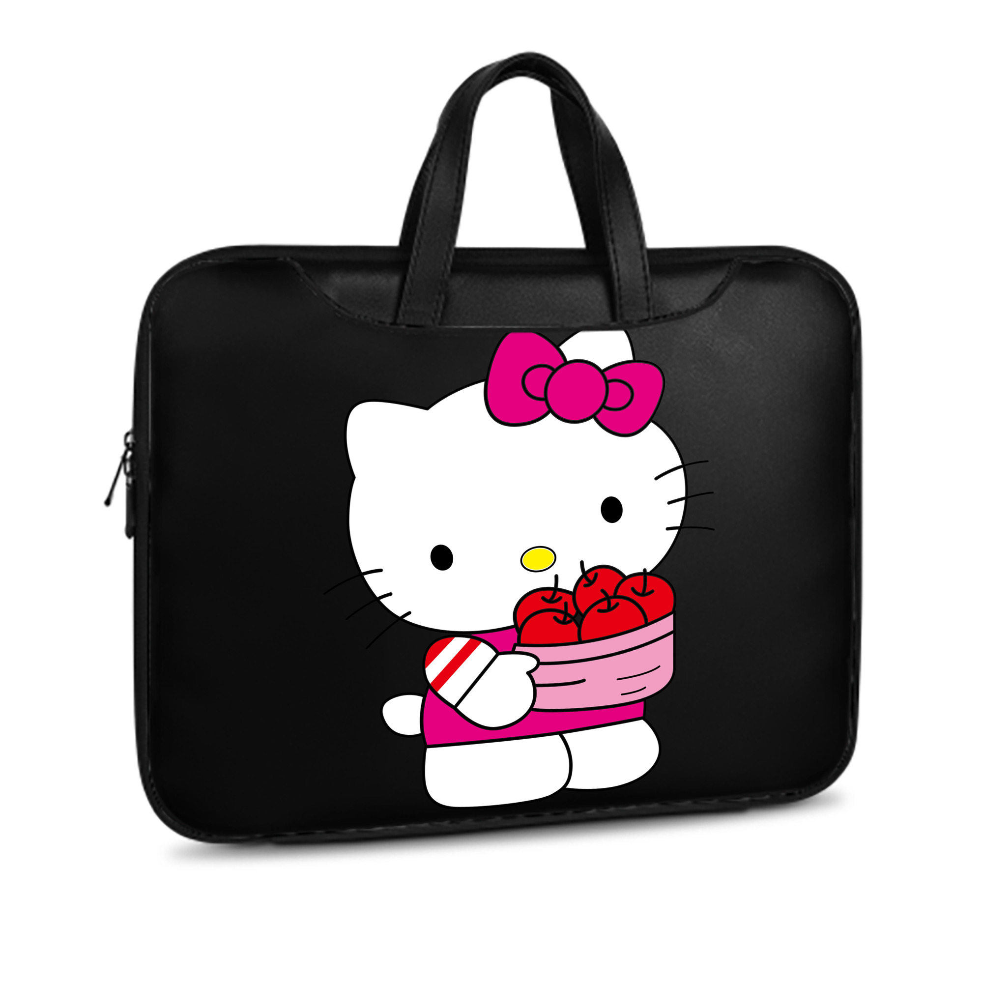 （画像用） Hello Kitty ハローキティ レザーラップトップバッグ　ノートパソコンケース