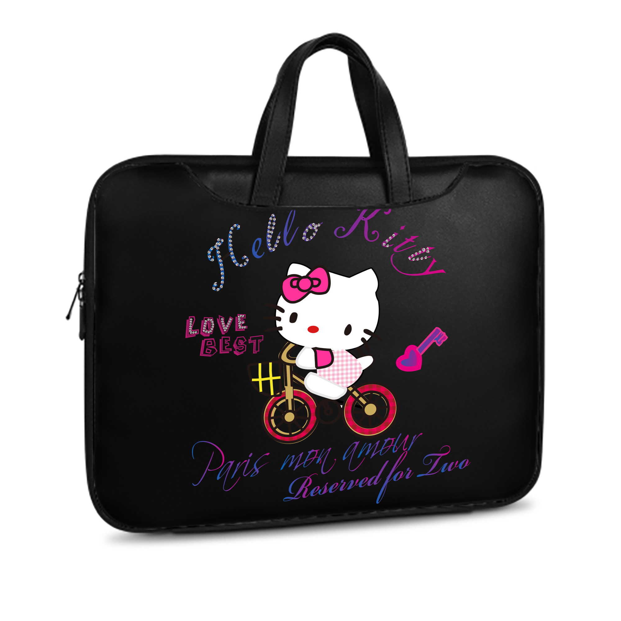 （画像用） Hello Kitty ハローキティ レザーラップトップバッグ　ノートパソコンケース