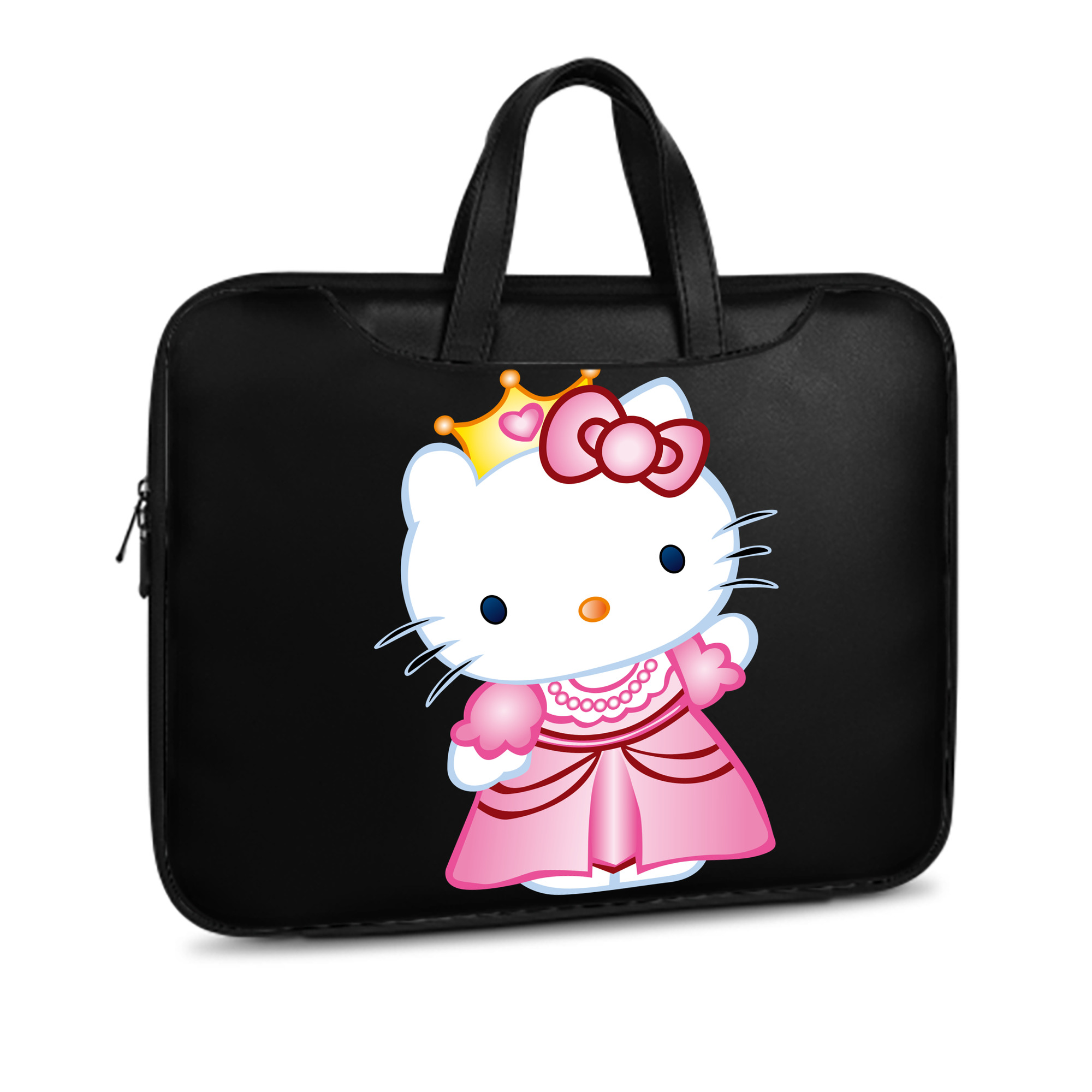 （画像用） Hello Kitty ハローキティ レザーラップトップバッグ　ノートパソコンケース