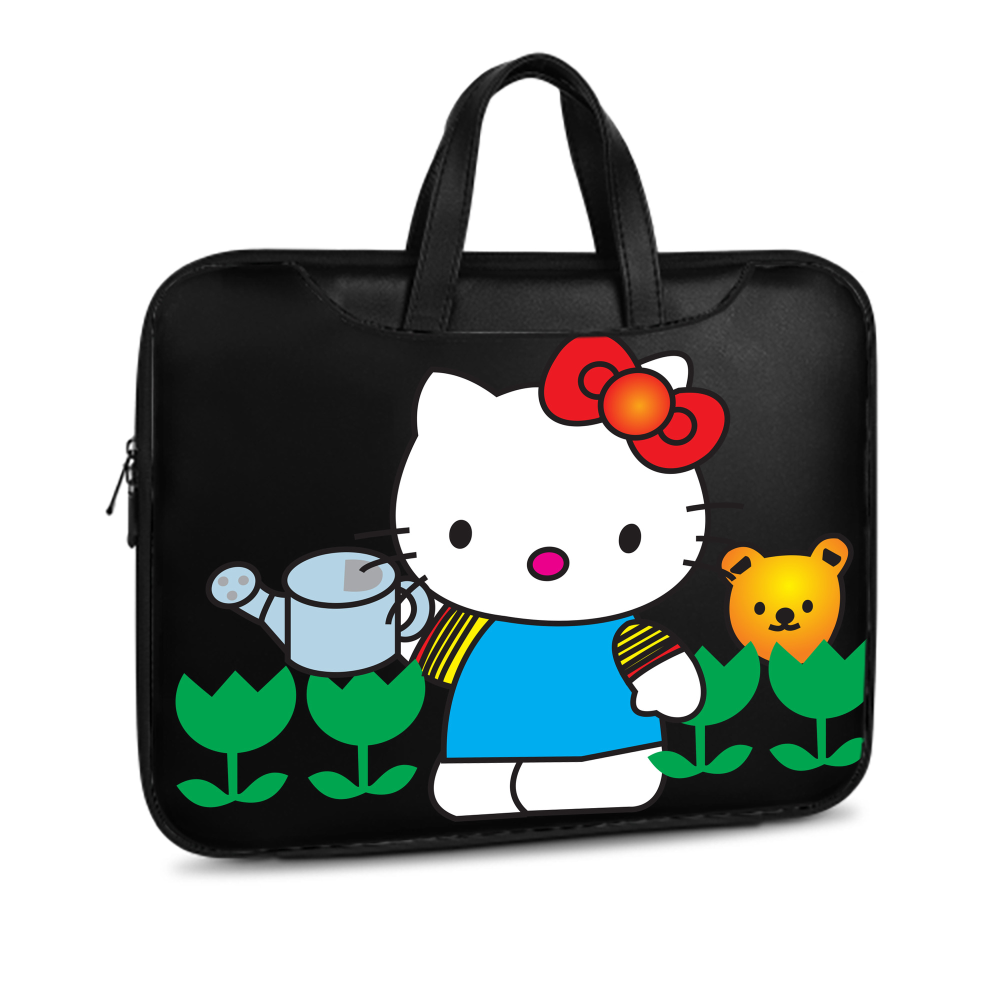 （画像用） Hello Kitty ハローキティ レザーラップトップバッグ　ノートパソコンケース