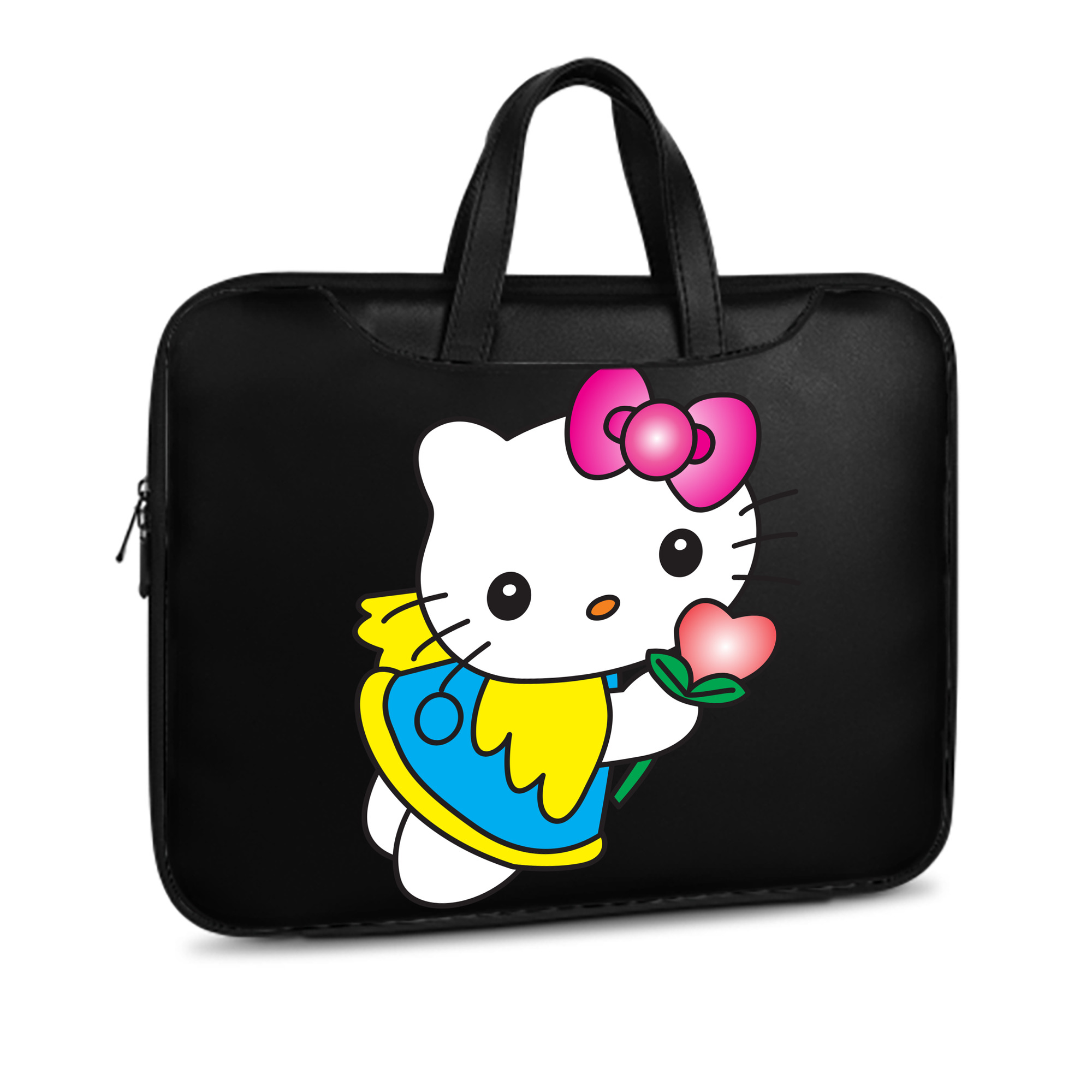 （画像用） Hello Kitty ハローキティ レザーラップトップバッグ　ノートパソコンケース