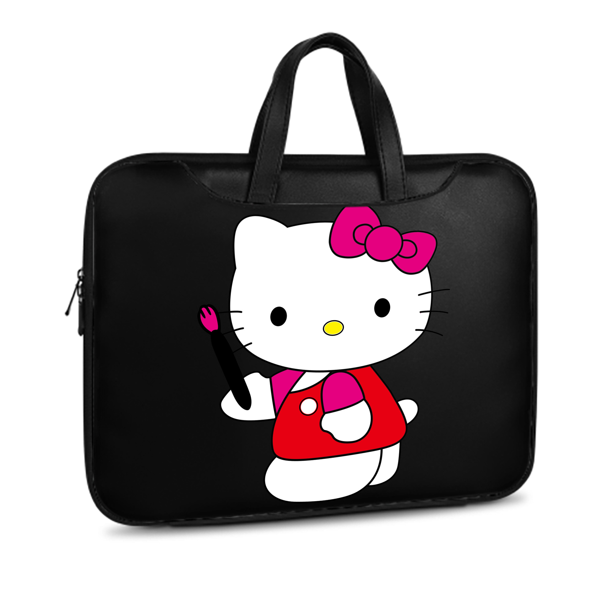 （画像用） Hello Kitty ハローキティ レザーラップトップバッグ　ノートパソコンケース
