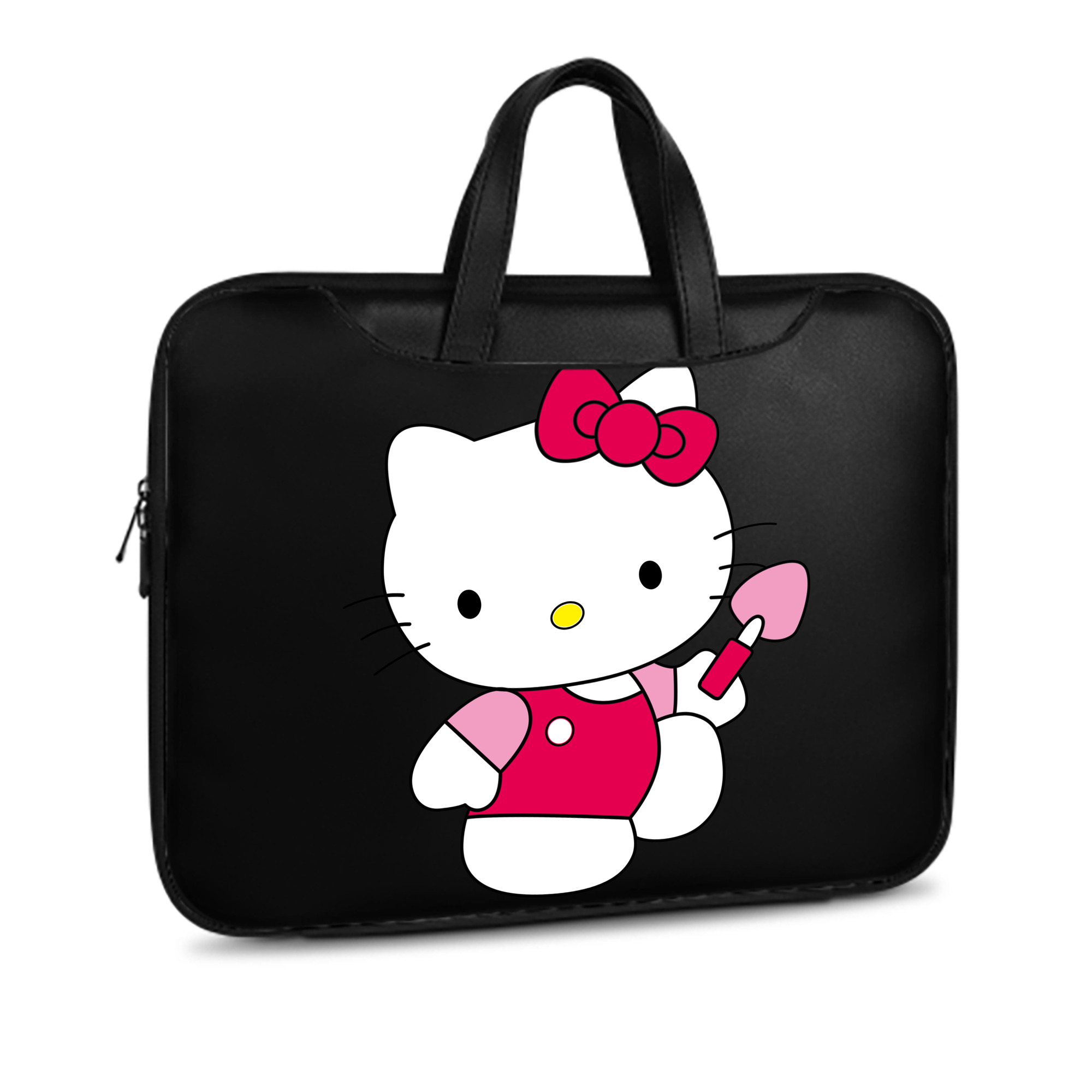 （画像用） Hello Kitty ハローキティ レザーラップトップバッグ　ノートパソコンケース