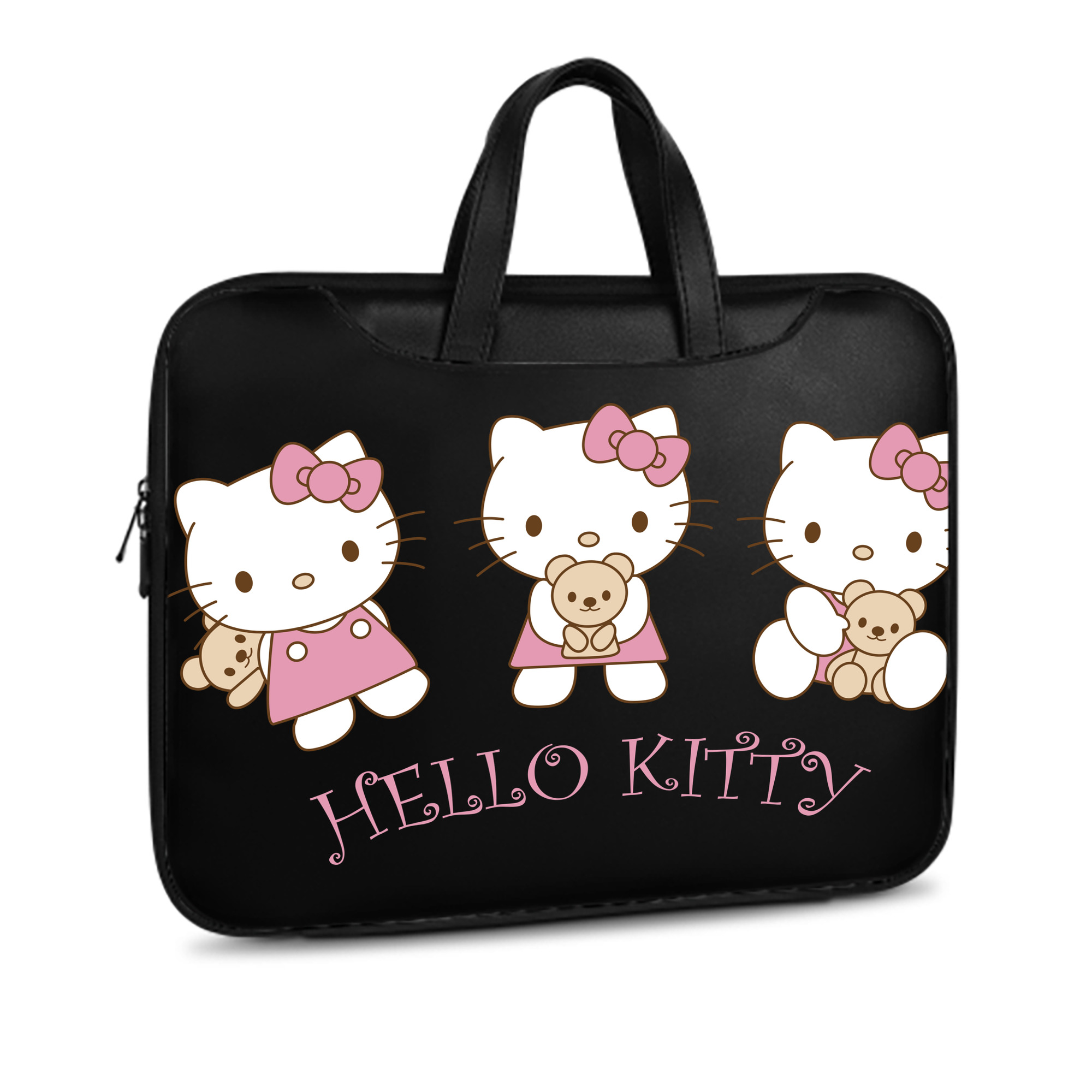 （画像用） Hello Kitty ハローキティ レザーラップトップバッグ　ノートパソコンケース