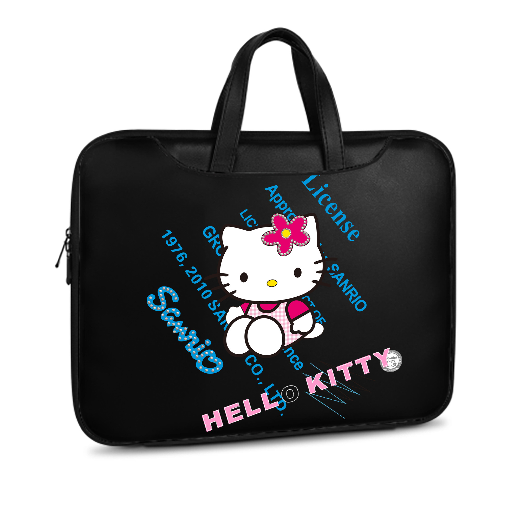 （画像用） Hello Kitty ハローキティ レザーラップトップバッグ　ノートパソコンケース