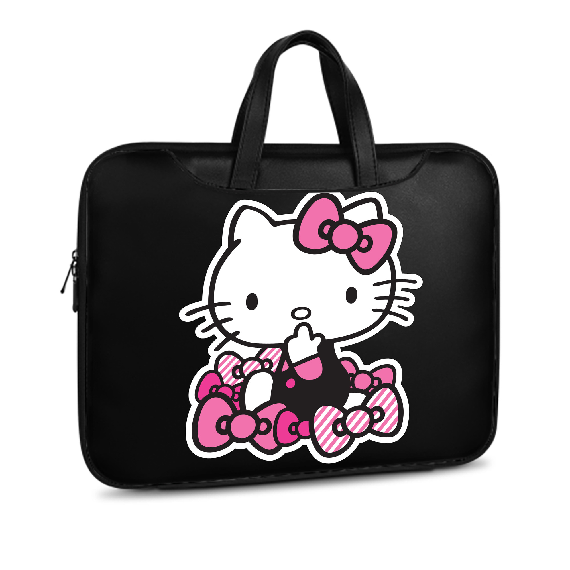 （画像用） Hello Kitty ハローキティ レザーラップトップバッグ　ノートパソコンケース