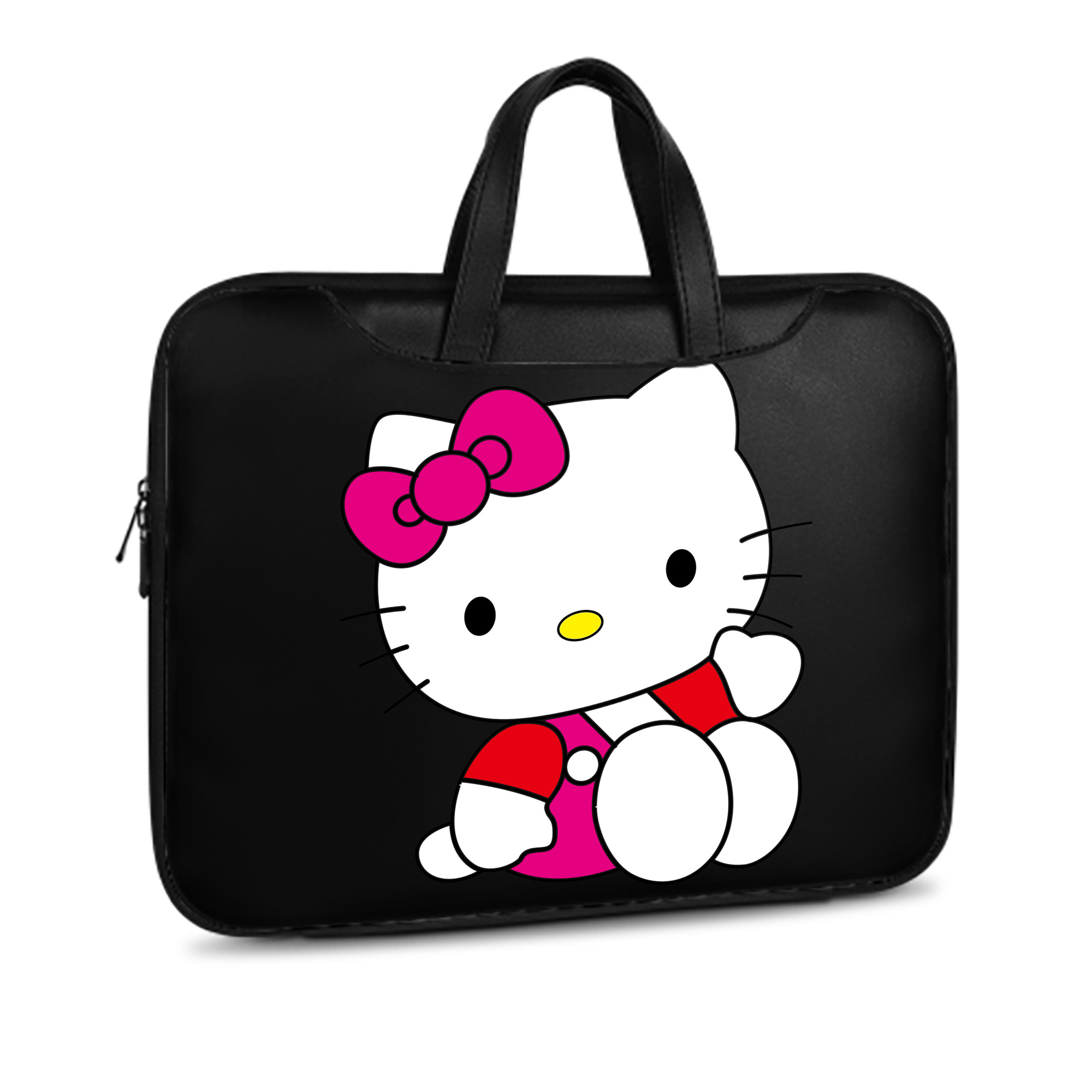 （画像用） Hello Kitty ハローキティ レザーラップトップバッグ　ノートパソコンケース