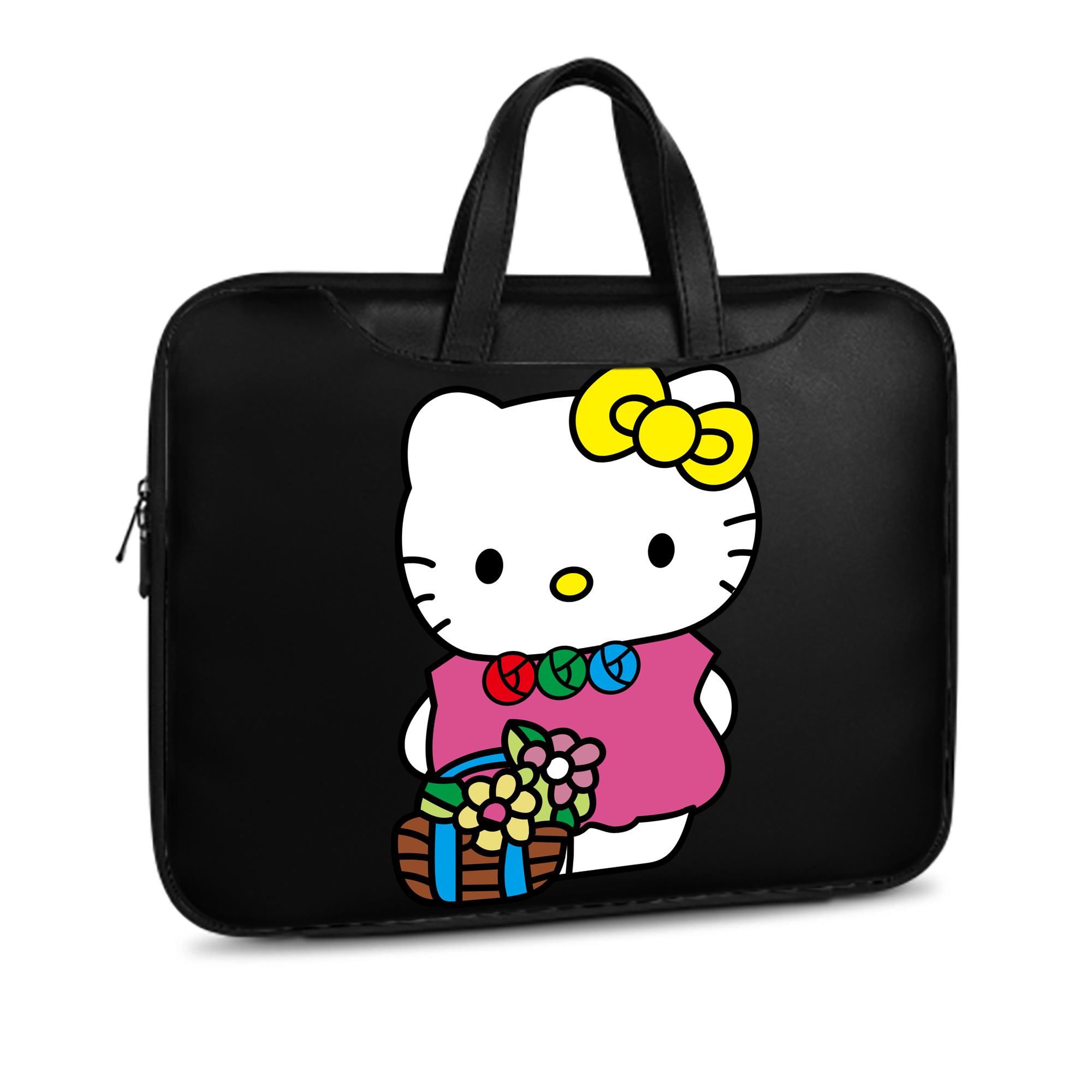 （画像用） Hello Kitty ハローキティ レザーラップトップバッグ　ノートパソコンケース