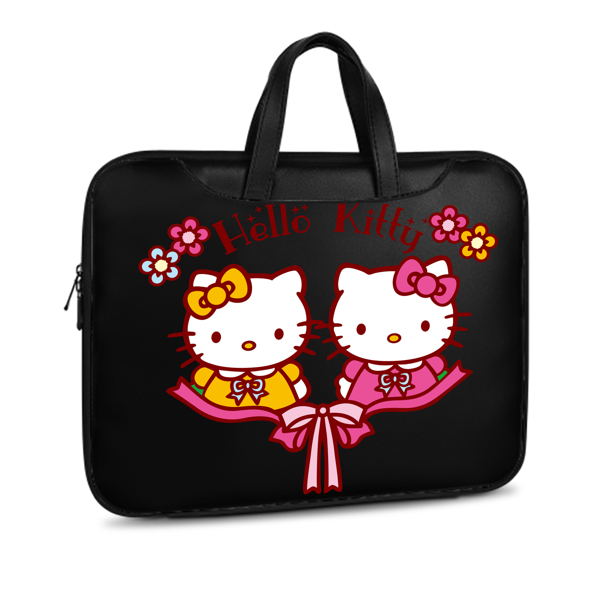 （画像用） Hello Kitty ハローキティ レザーラップトップバッグ　ノートパソコンケース