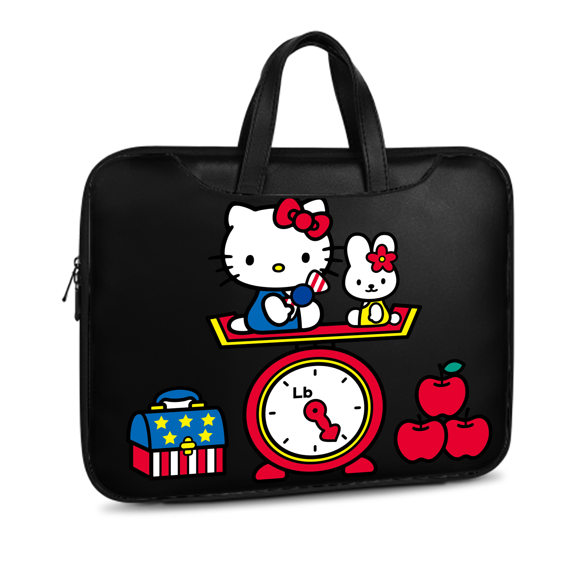 （画像用） Hello Kitty ハローキティ レザーラップトップバッグ　ノートパソコンケース