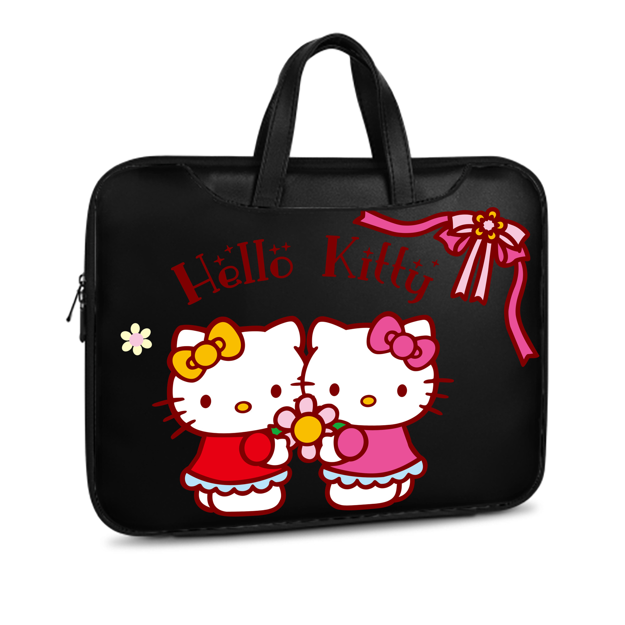 （画像用） Hello Kitty ハローキティ レザーラップトップバッグ　ノートパソコンケース