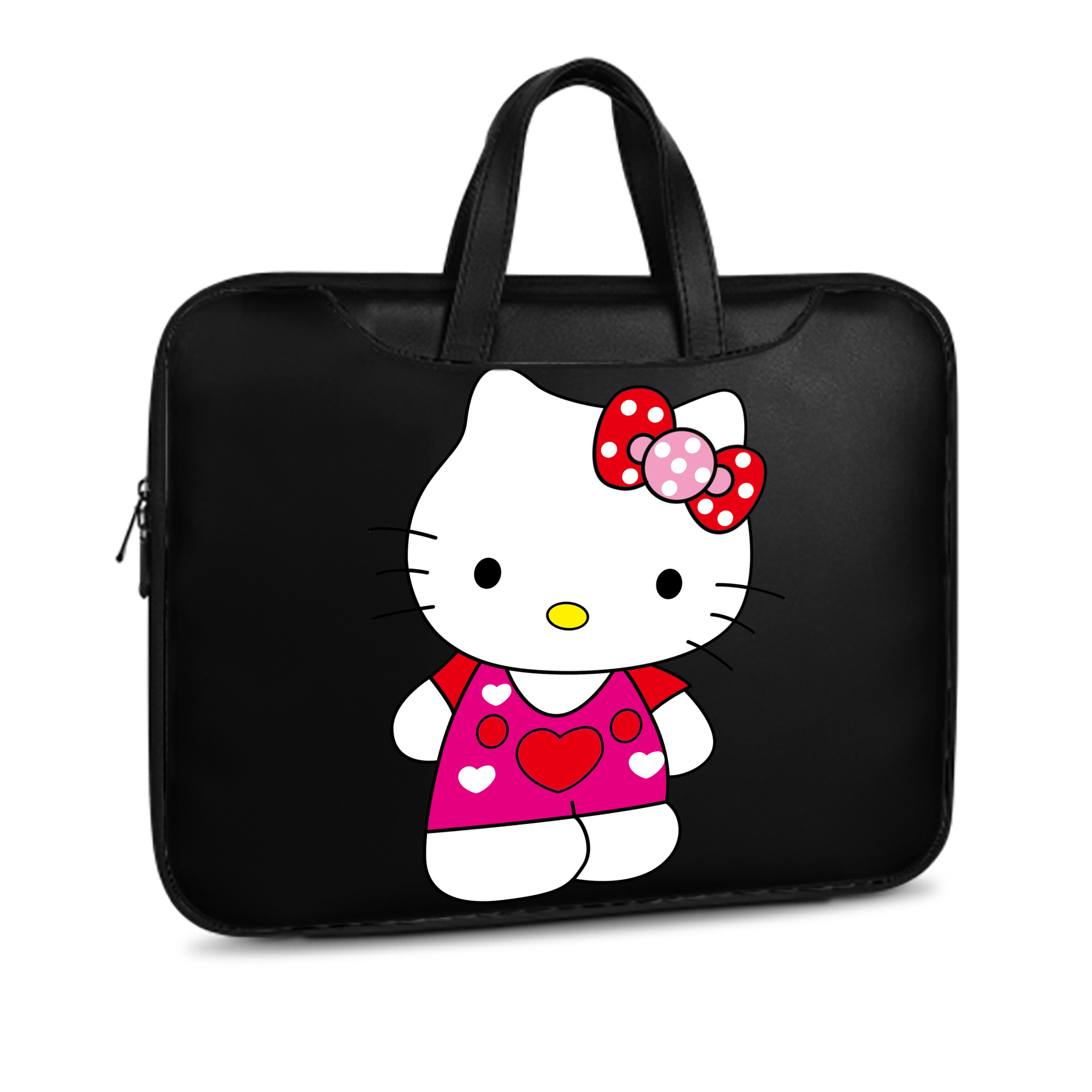 （画像用） Hello Kitty ハローキティ レザーラップトップバッグ　ノートパソコンケース