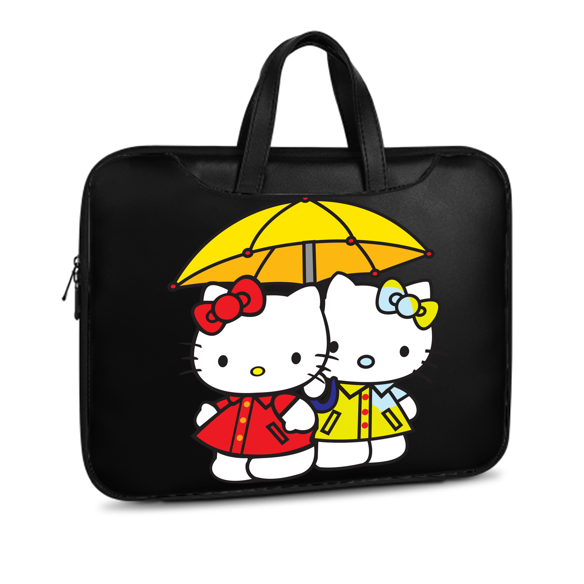 （画像用） Hello Kitty ハローキティ レザーラップトップバッグ　ノートパソコンケース